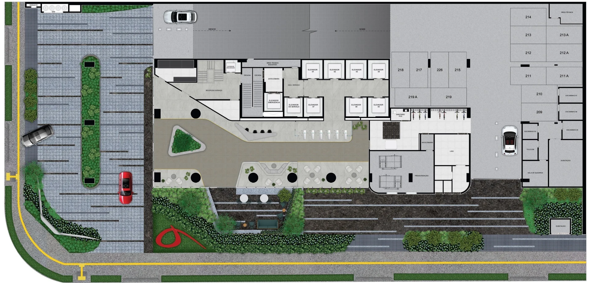 Planta do empreendimento