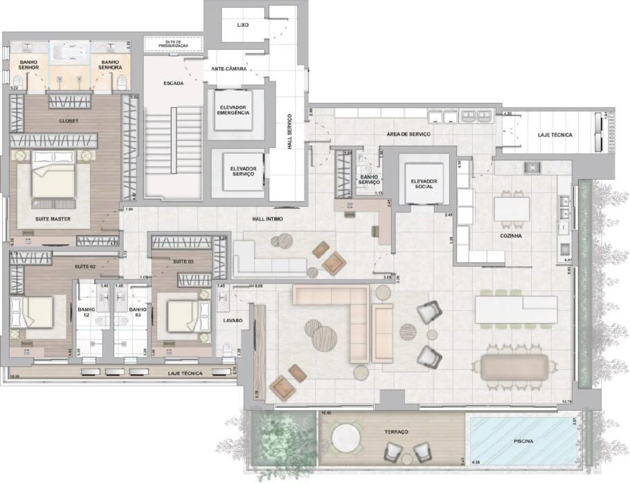 Planta do empreendimento