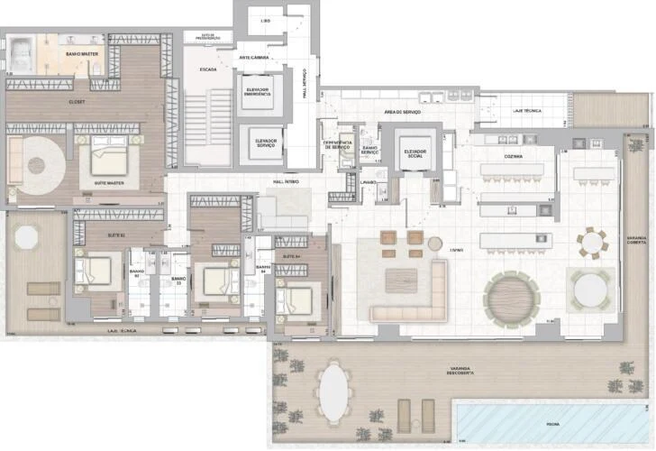 Planta do empreendimento
