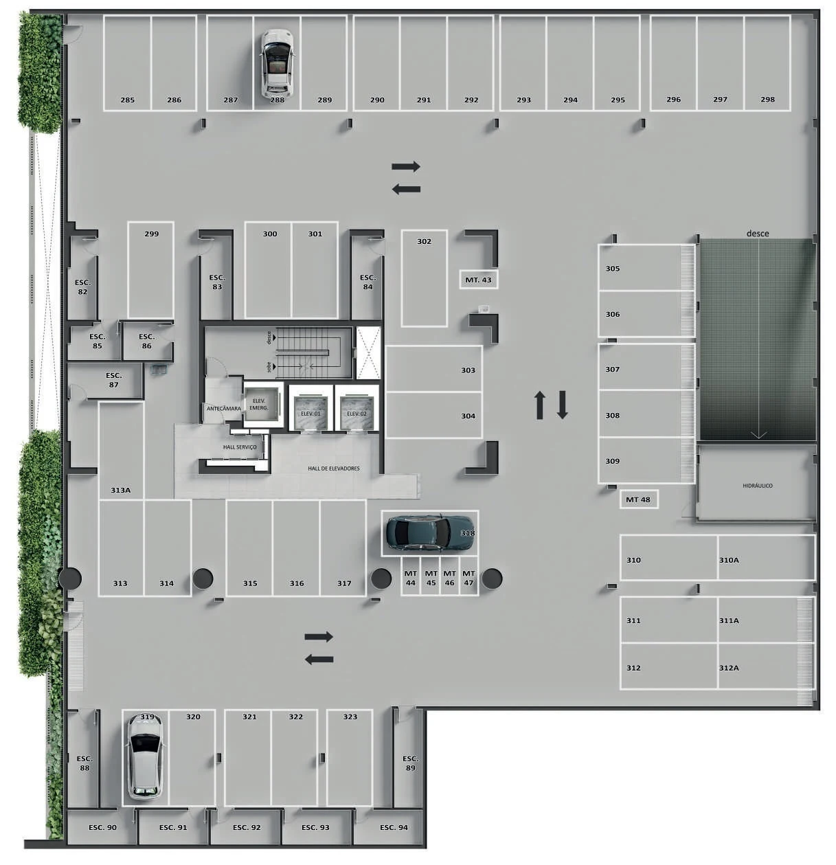 Planta do empreendimento