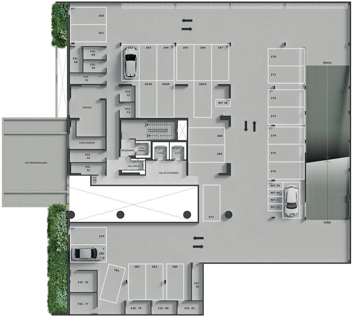 Planta do empreendimento