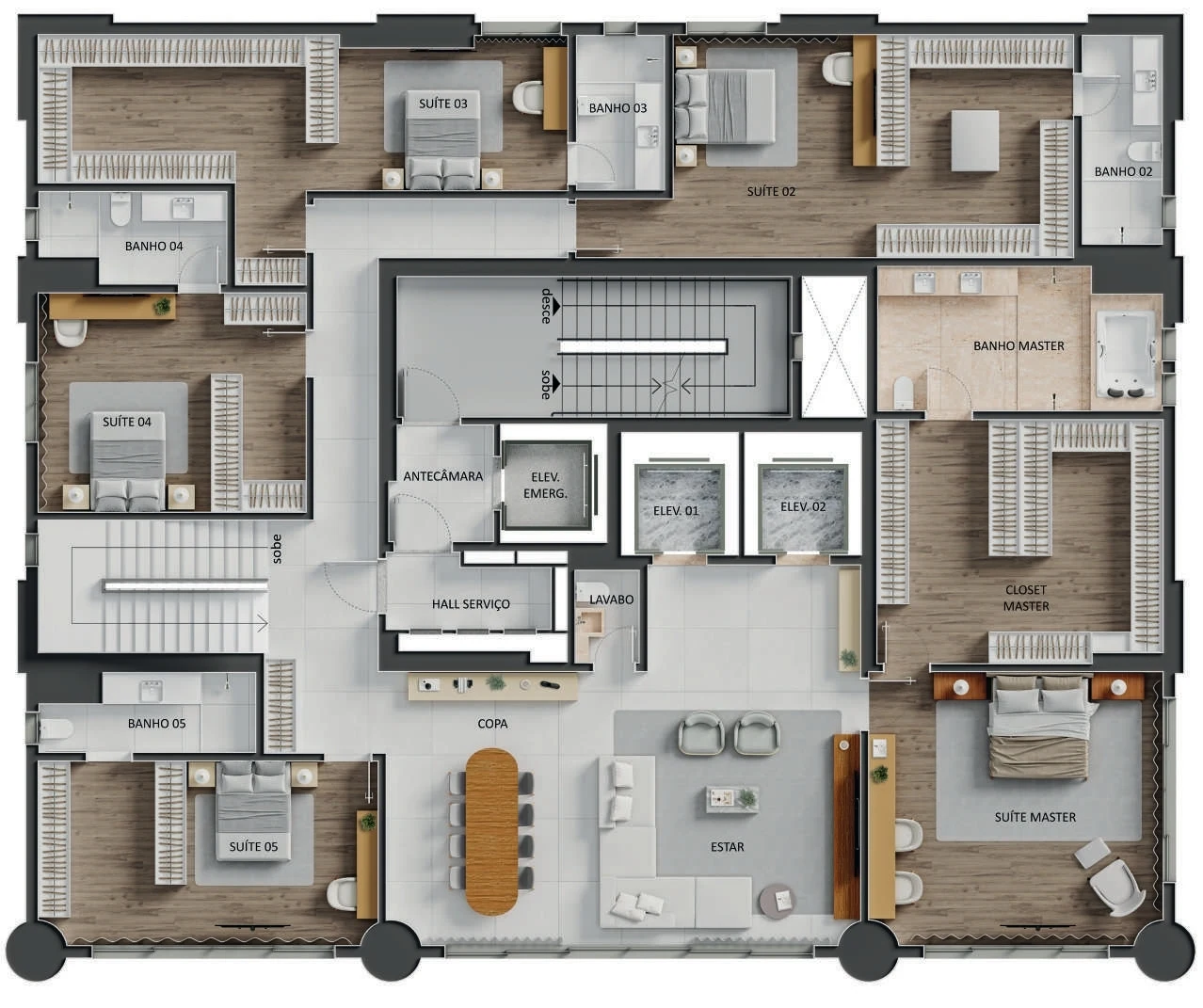 Planta do empreendimento