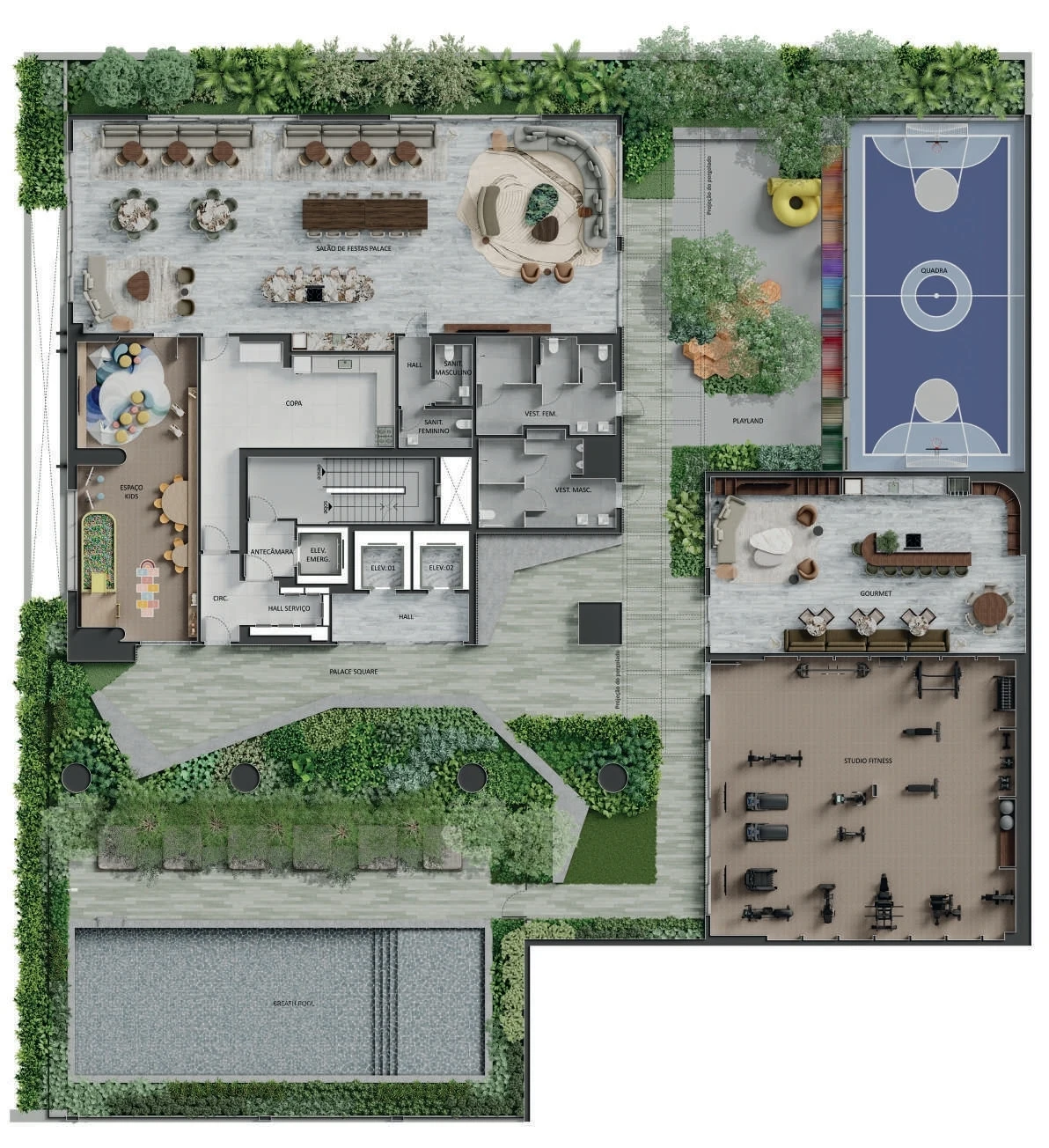 Planta do empreendimento