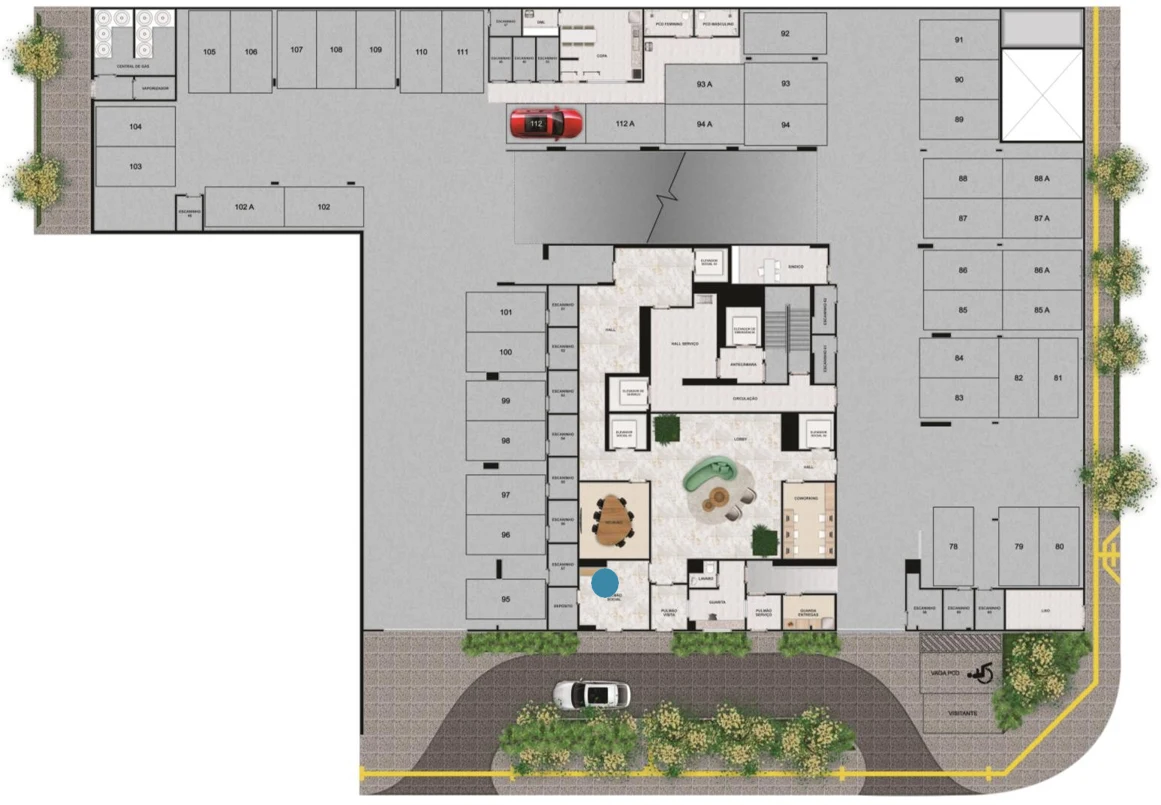 Planta do empreendimento