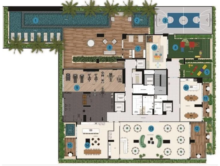 Planta do empreendimento