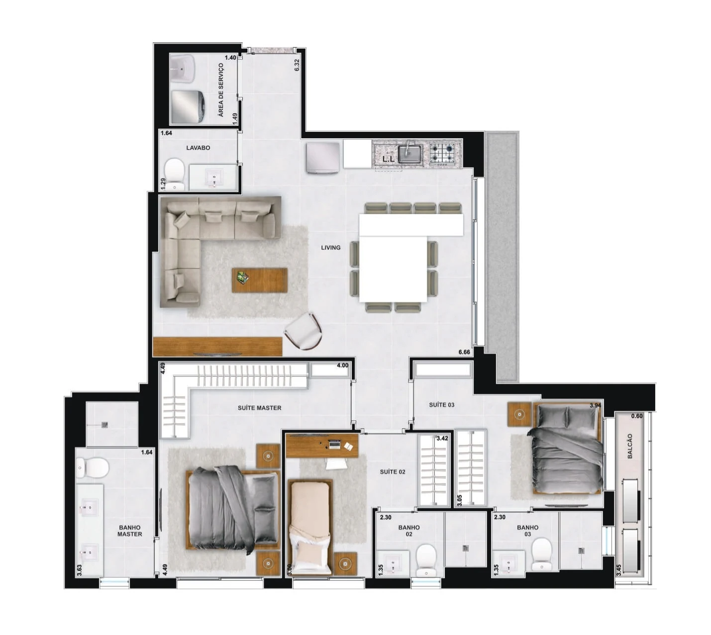 Planta do empreendimento