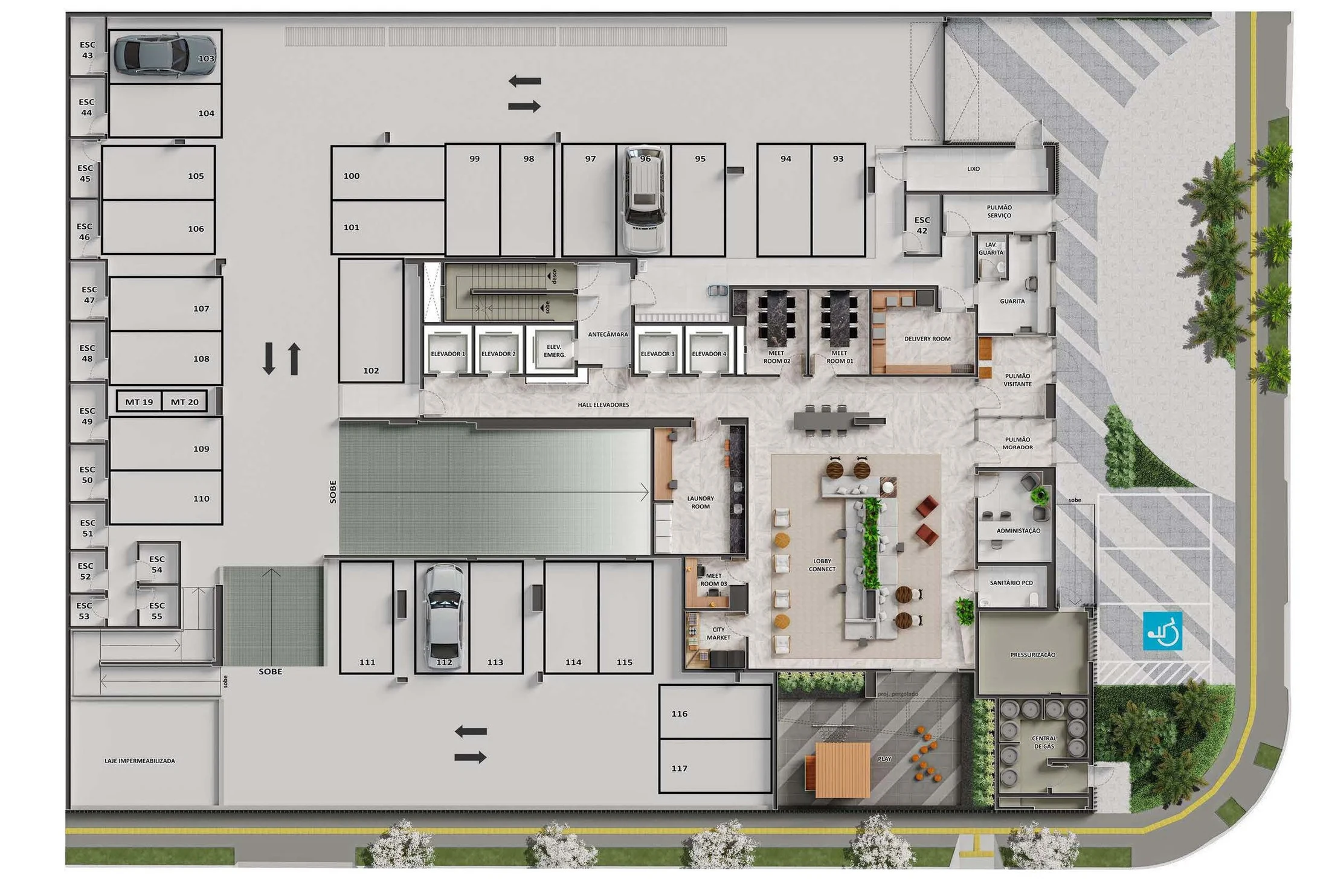 Planta do empreendimento