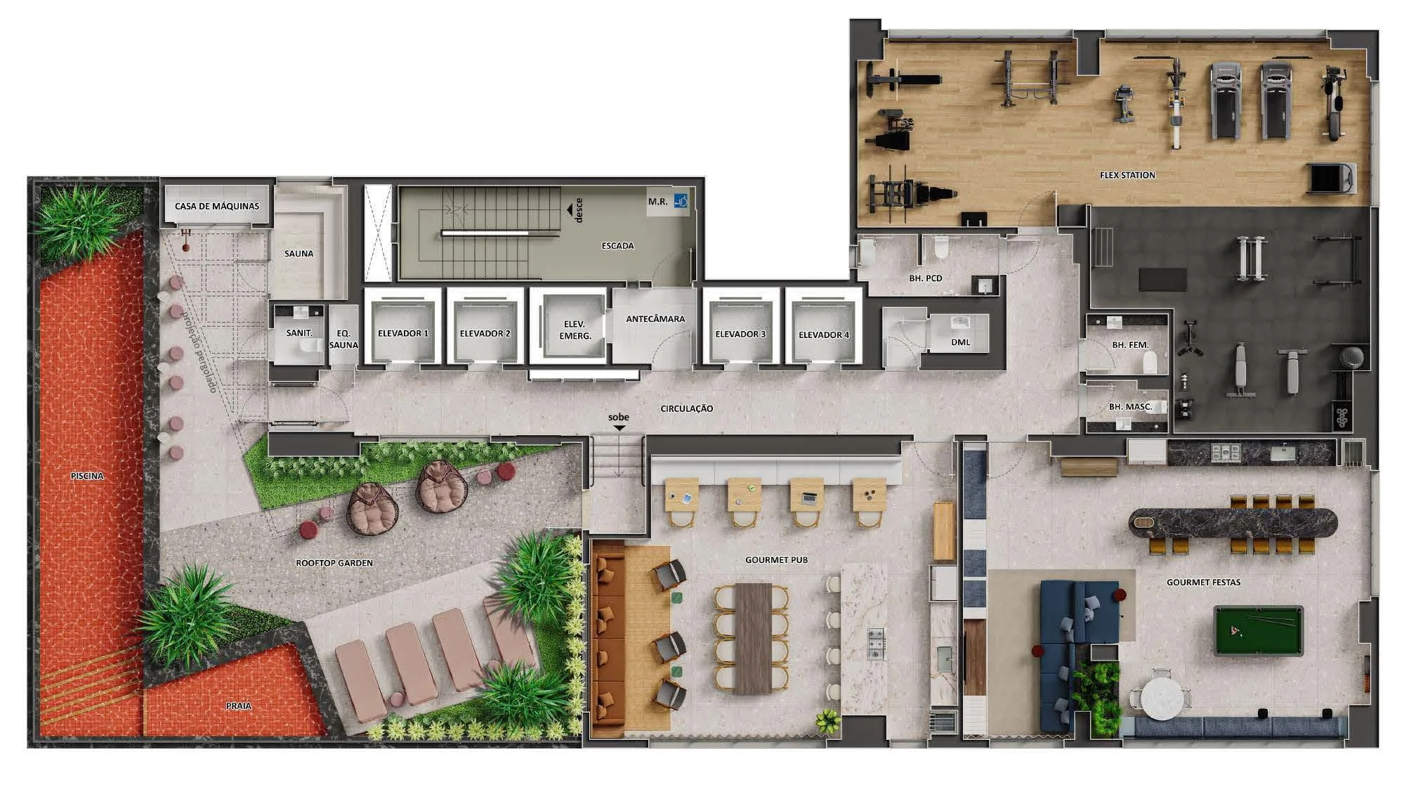 Planta do empreendimento