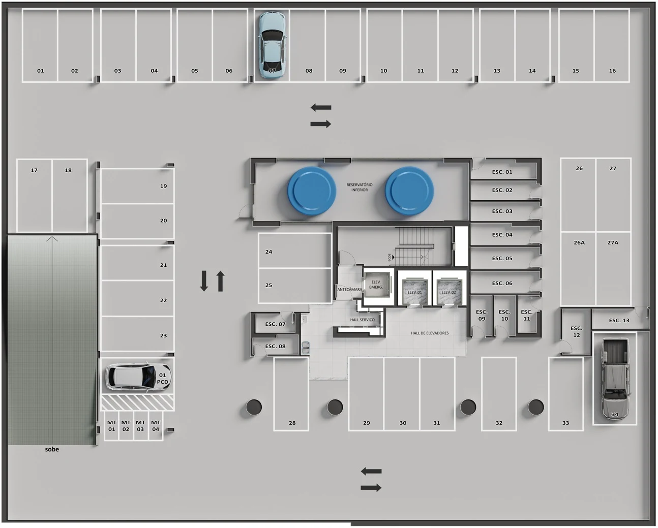 Planta do empreendimento