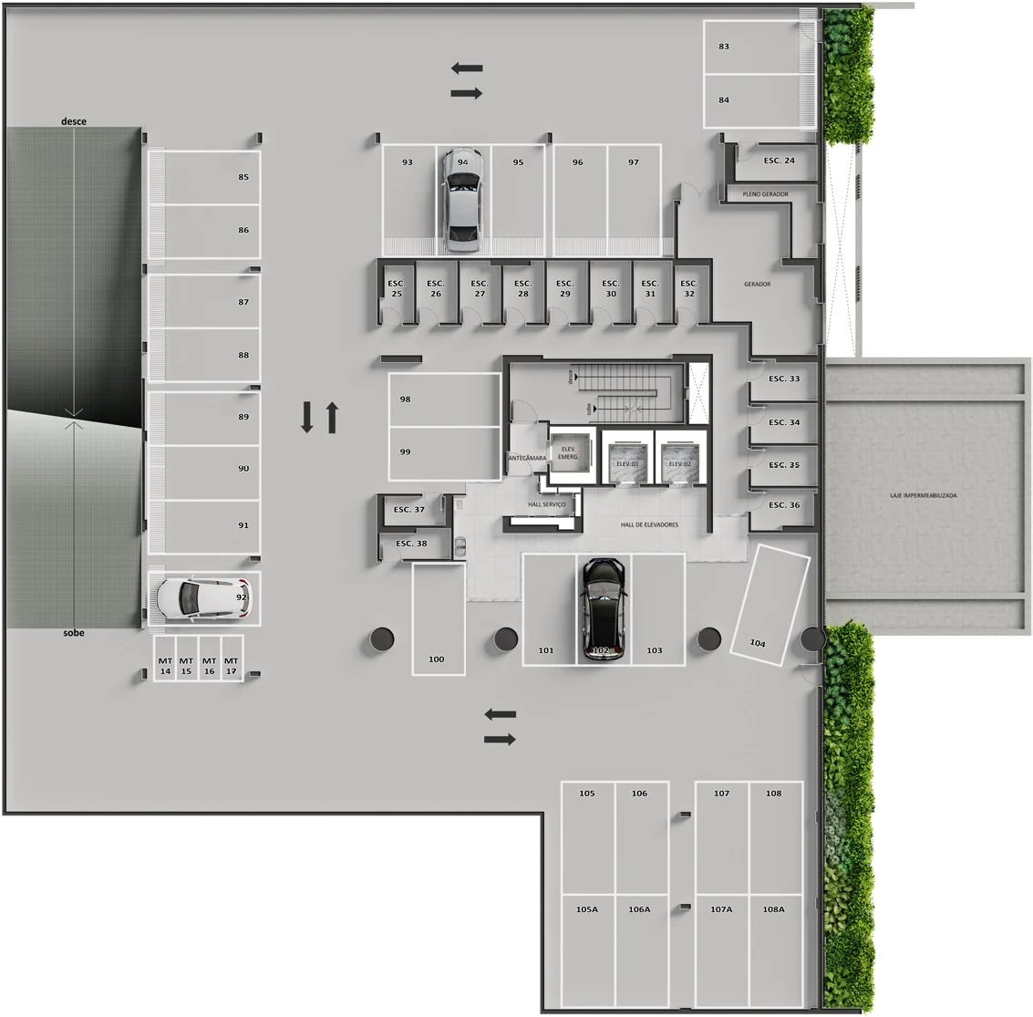Planta do empreendimento