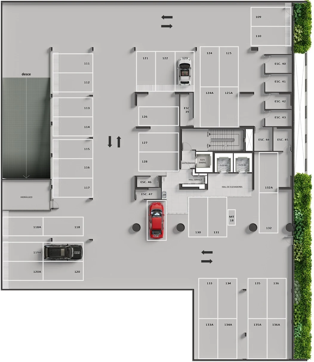 Planta do empreendimento