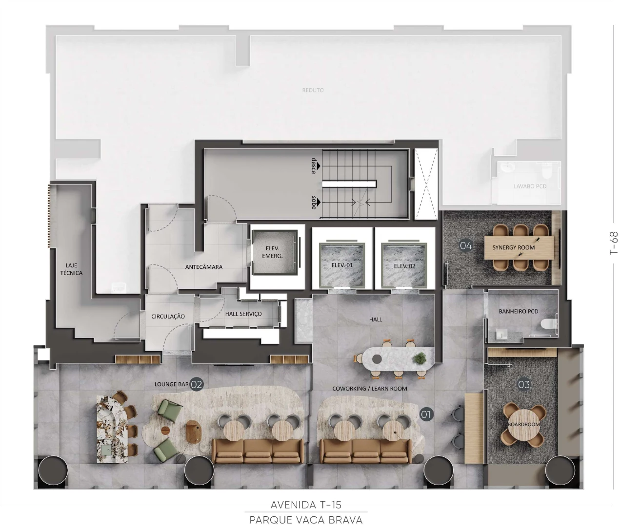 Planta do empreendimento