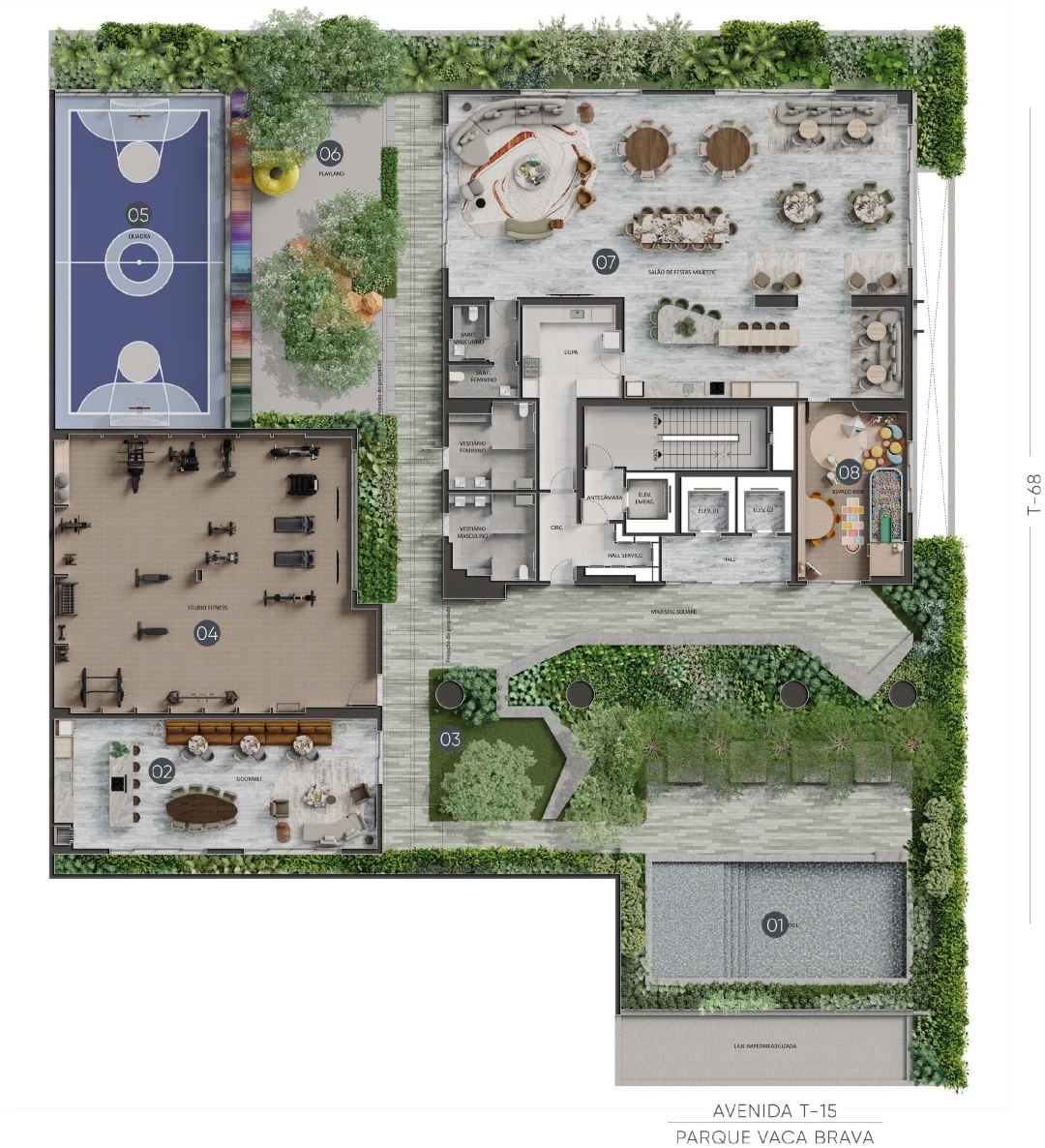 Planta do empreendimento