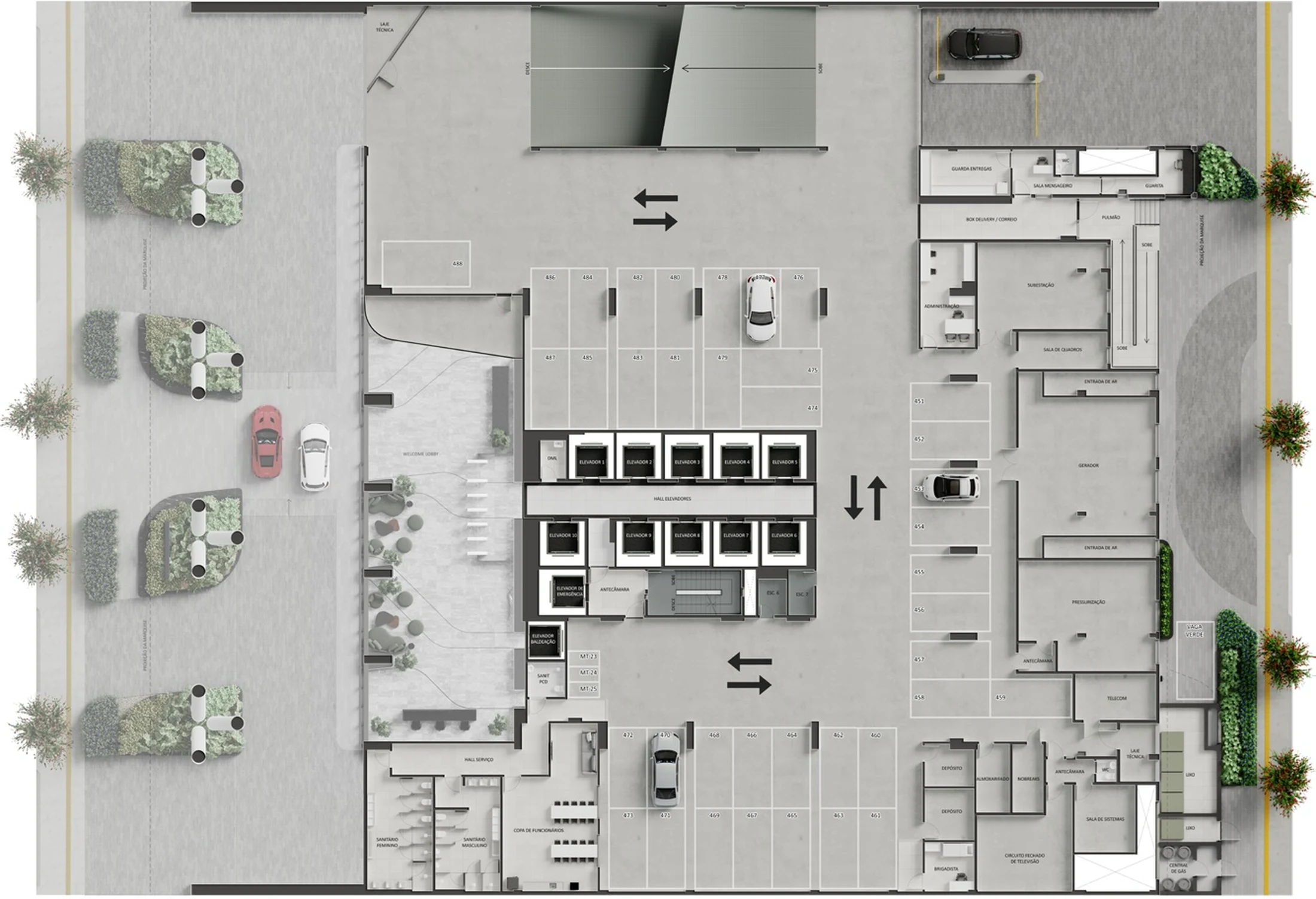 Planta do empreendimento