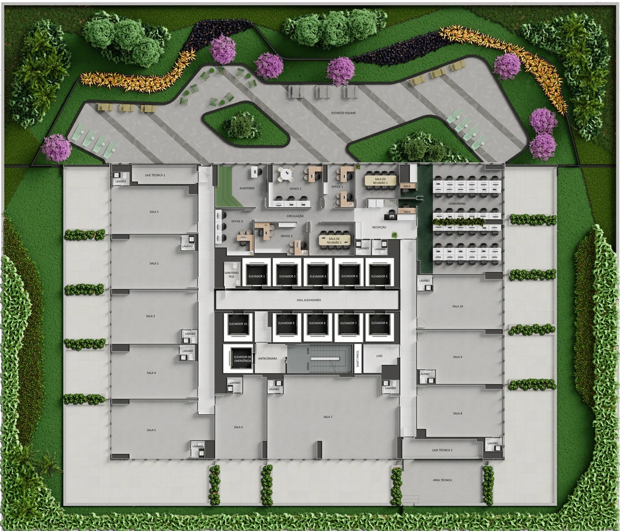 Planta do empreendimento