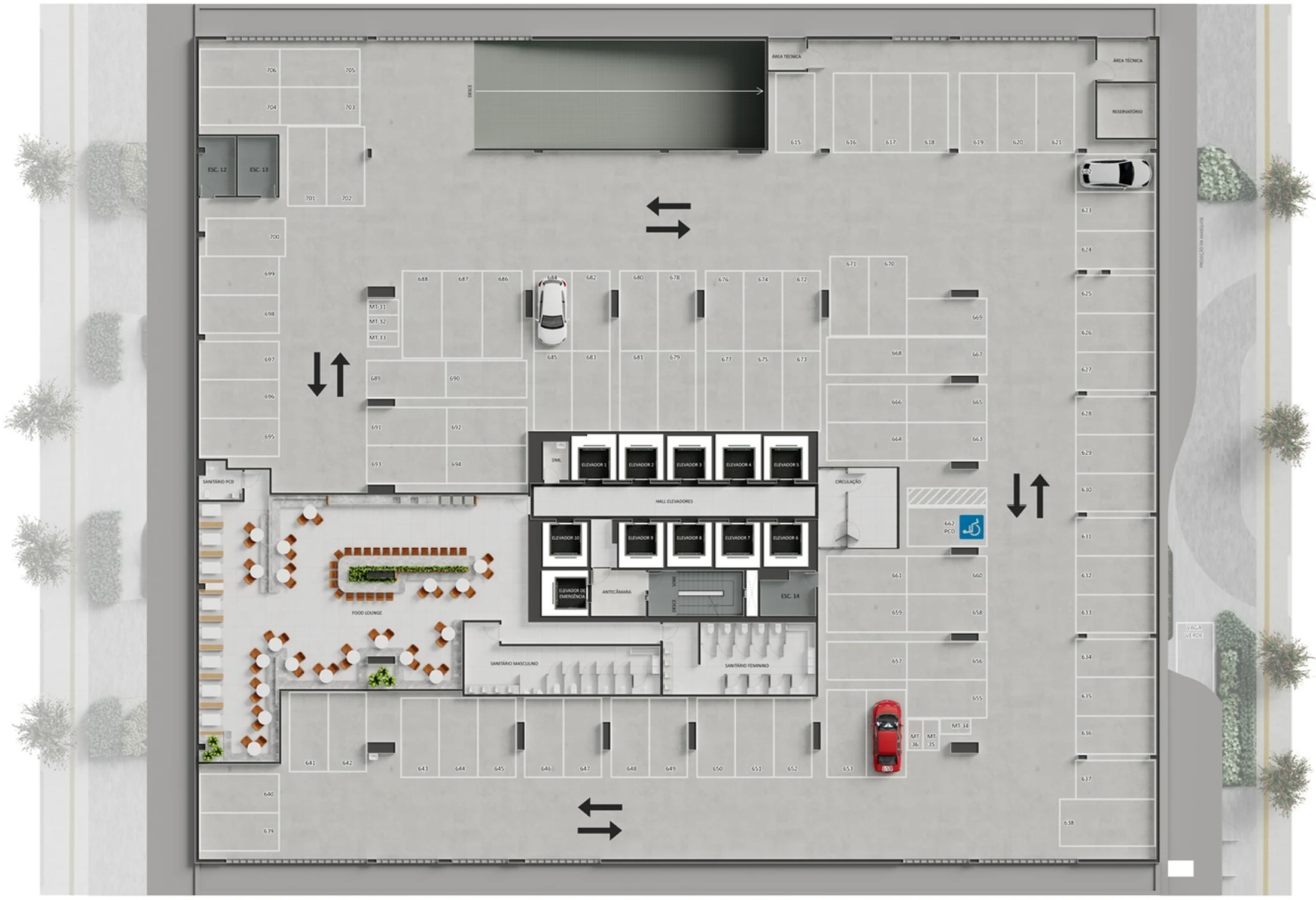 Planta do empreendimento