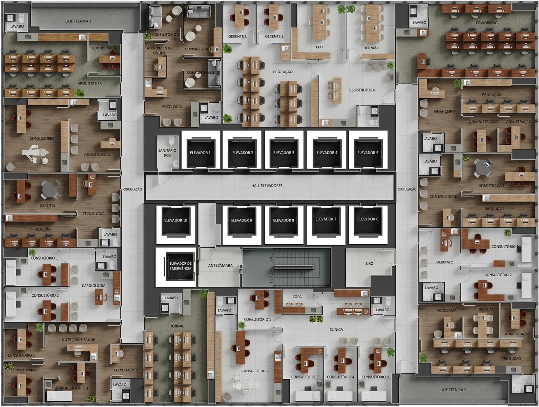 Planta do empreendimento