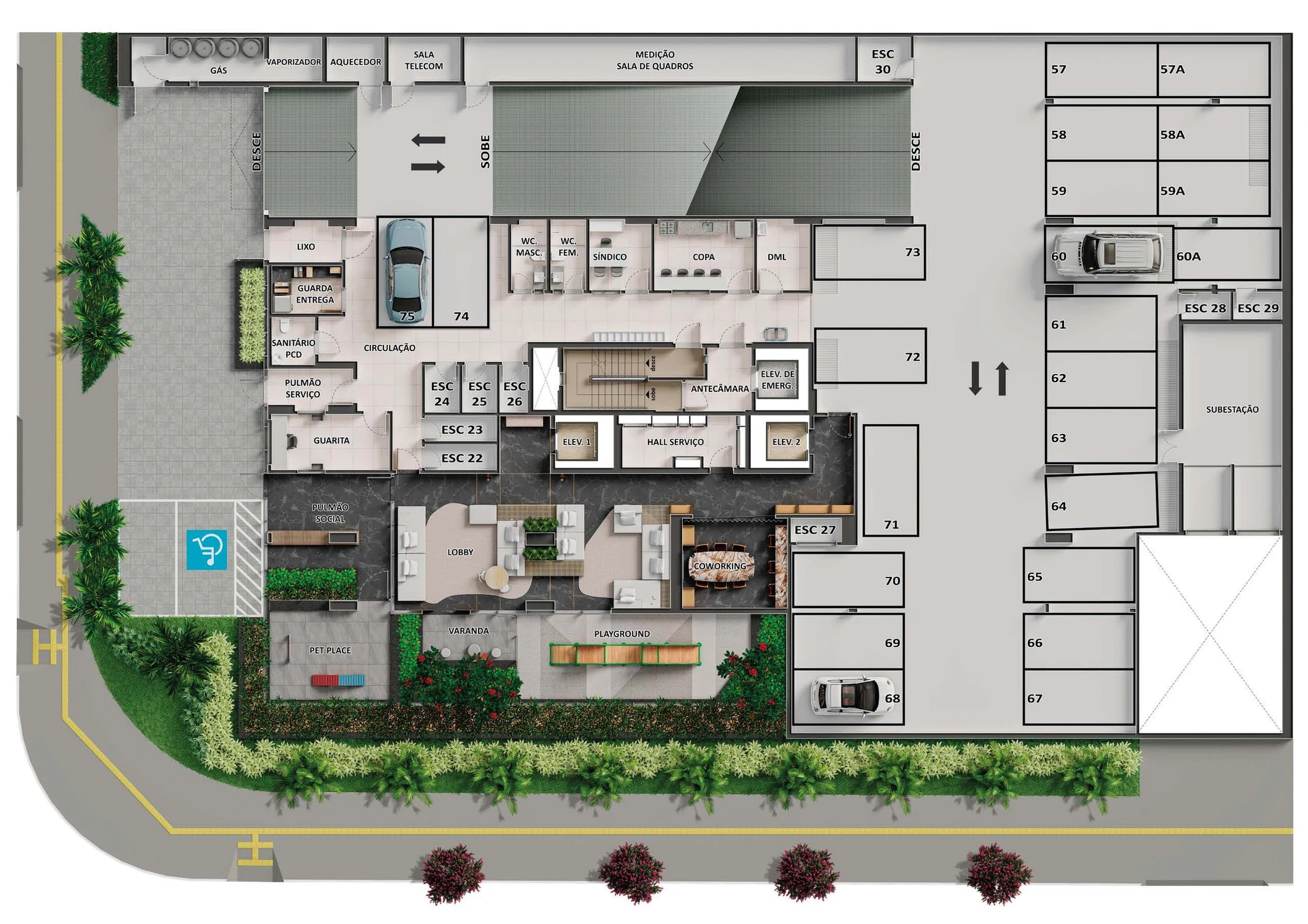 Planta do empreendimento