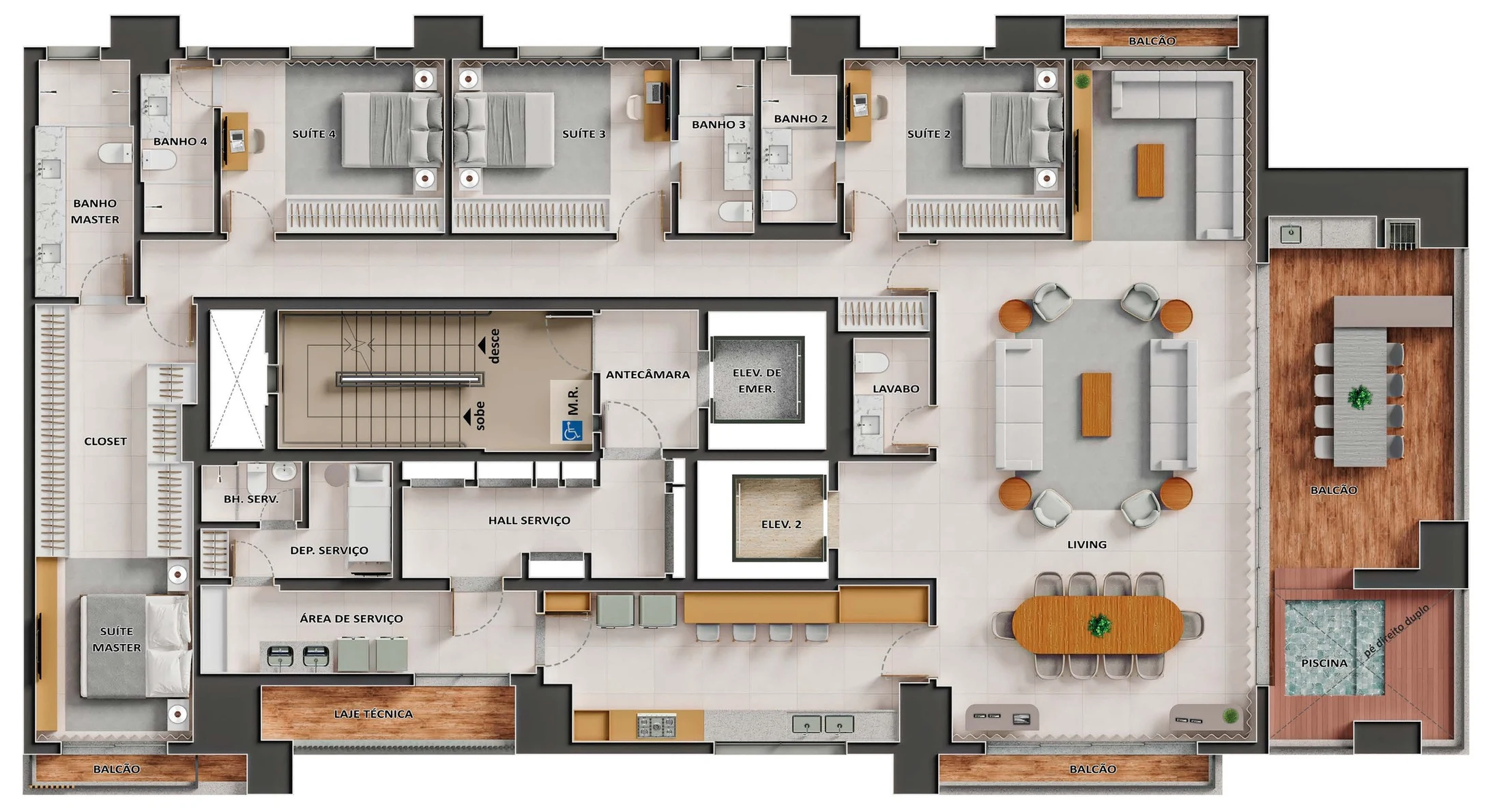 Planta do empreendimento