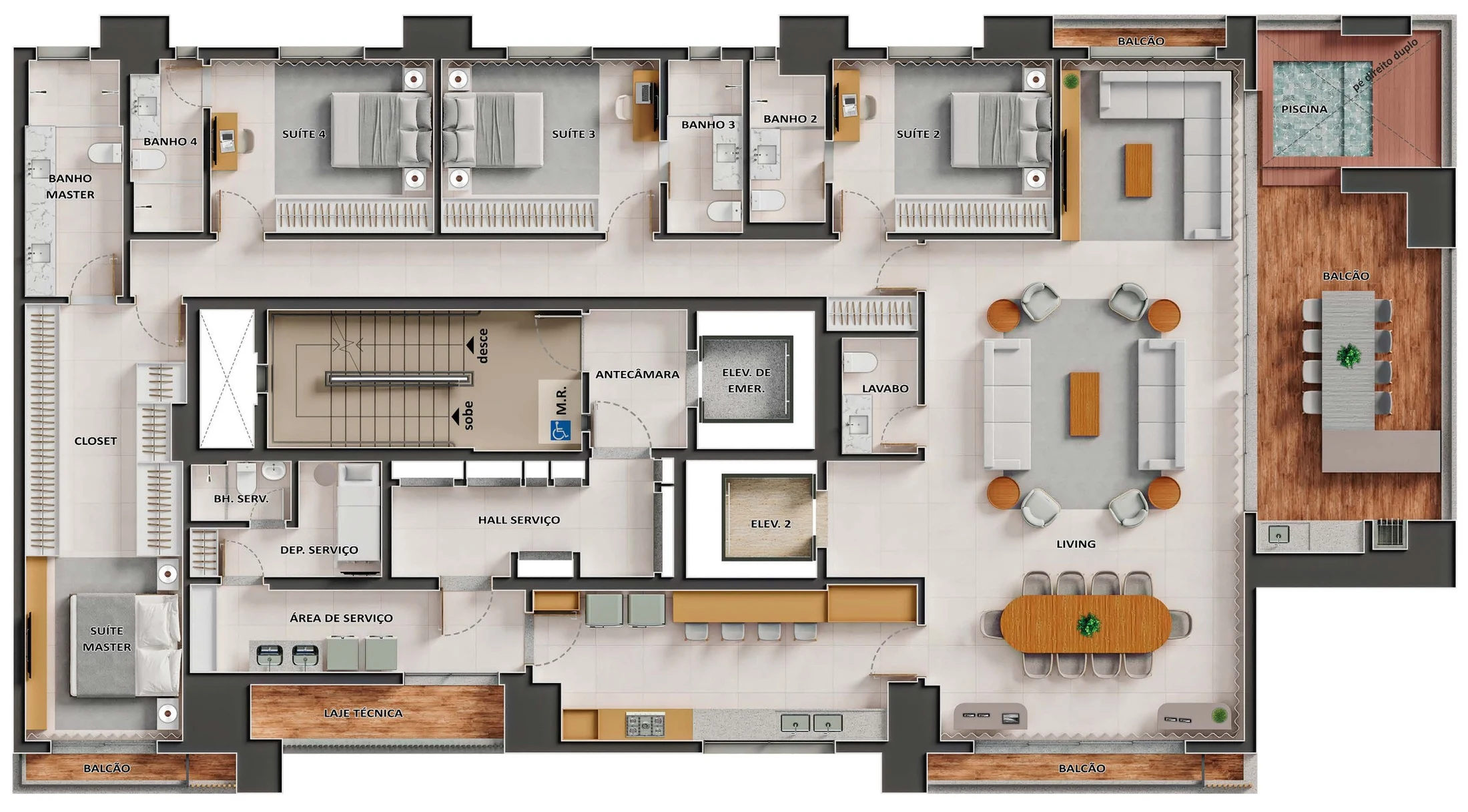 Planta do empreendimento