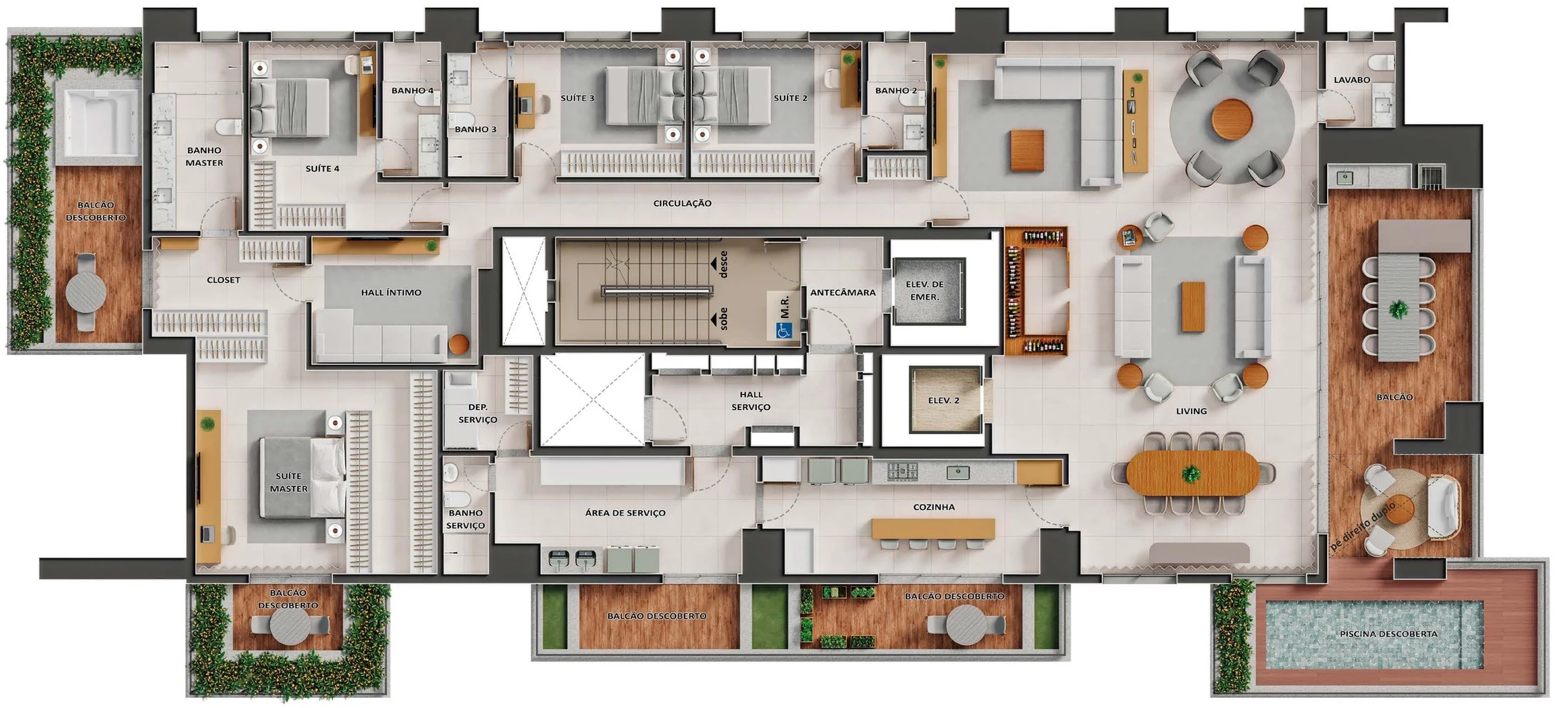 Planta do empreendimento