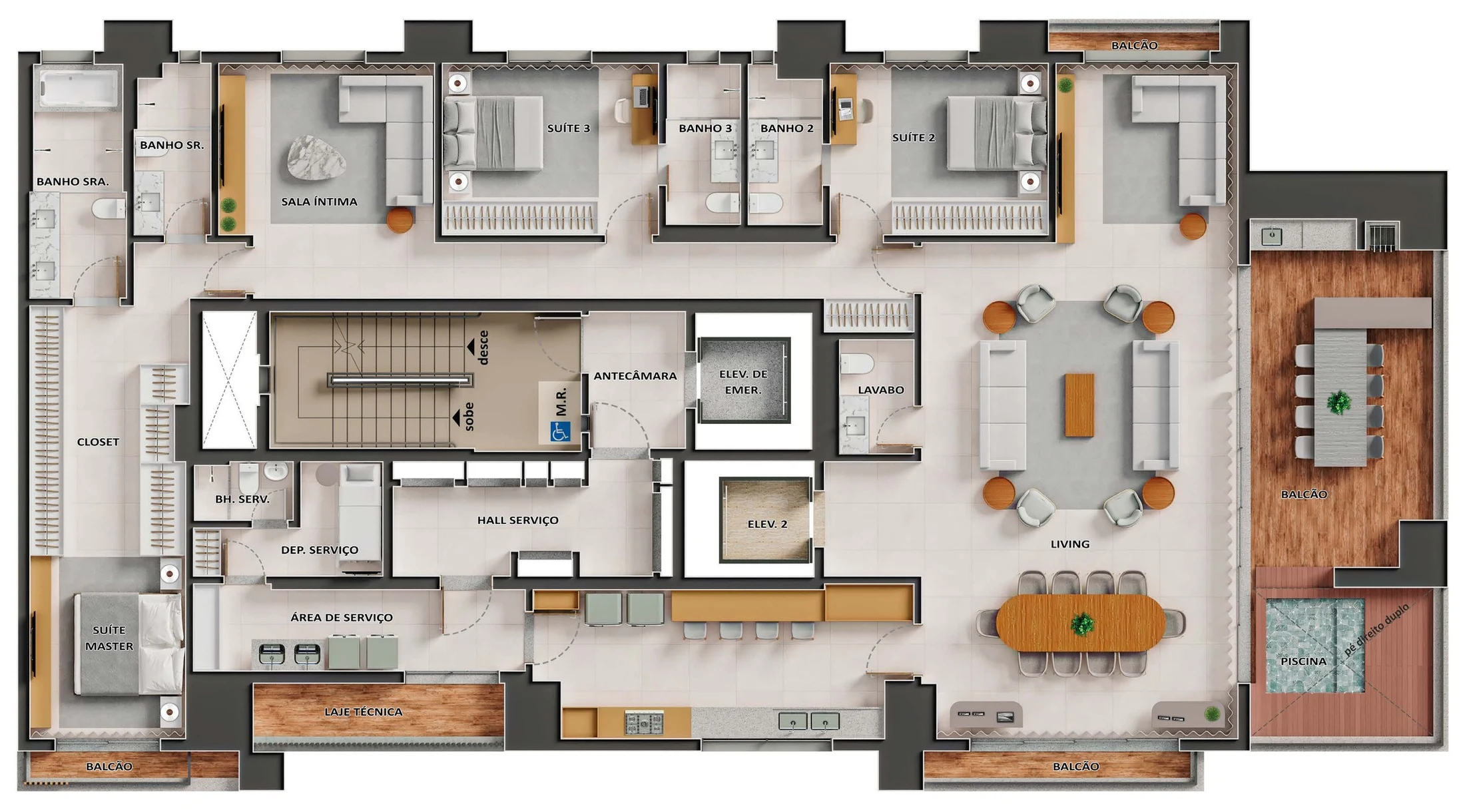 Planta do empreendimento