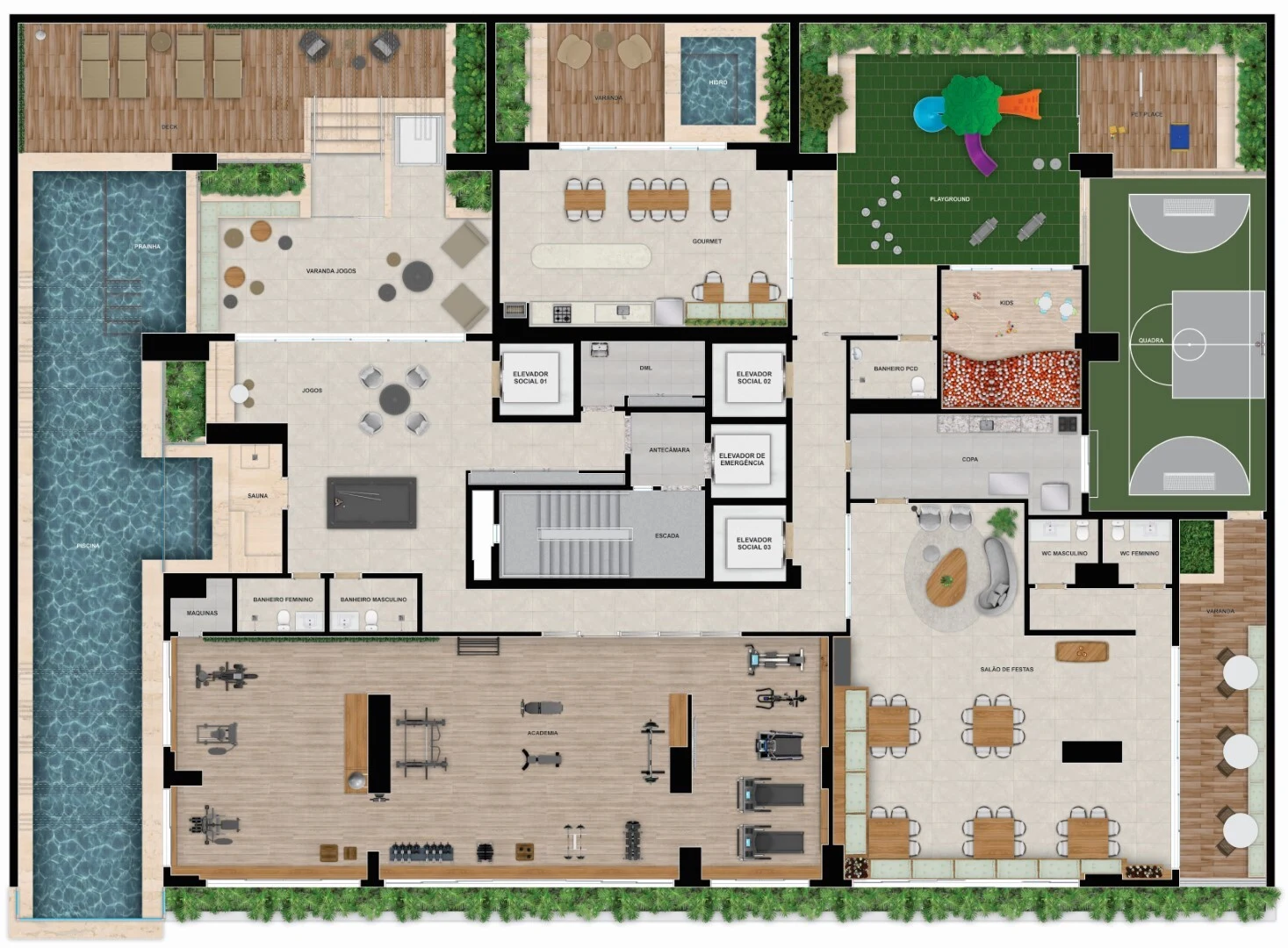Planta do empreendimento