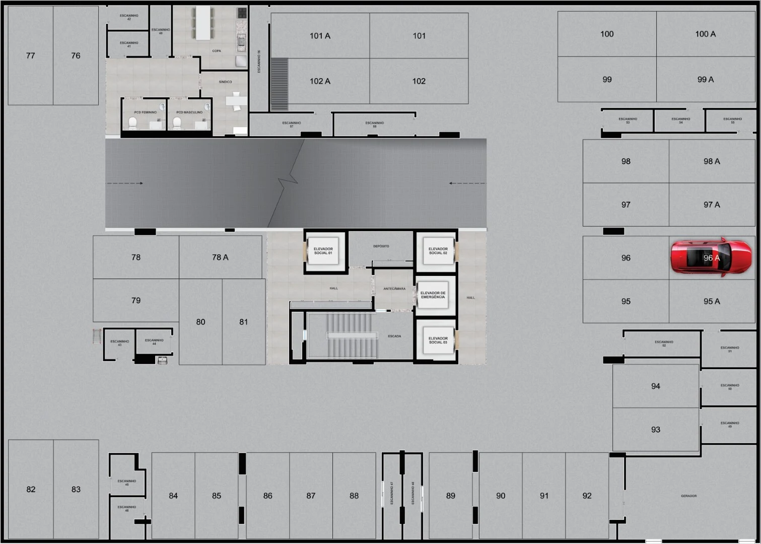 Planta do empreendimento