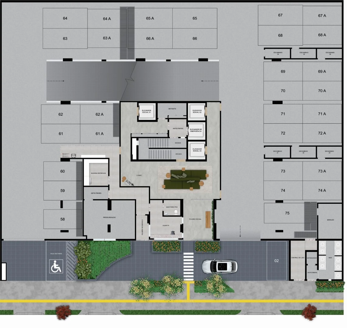 Planta do empreendimento