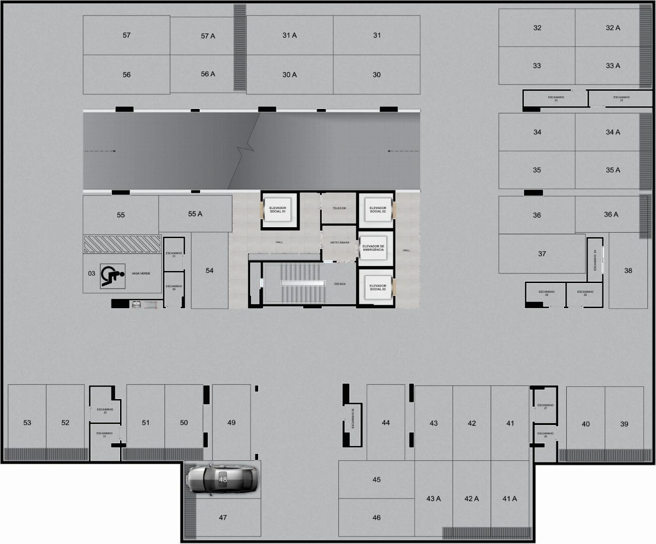Planta do empreendimento