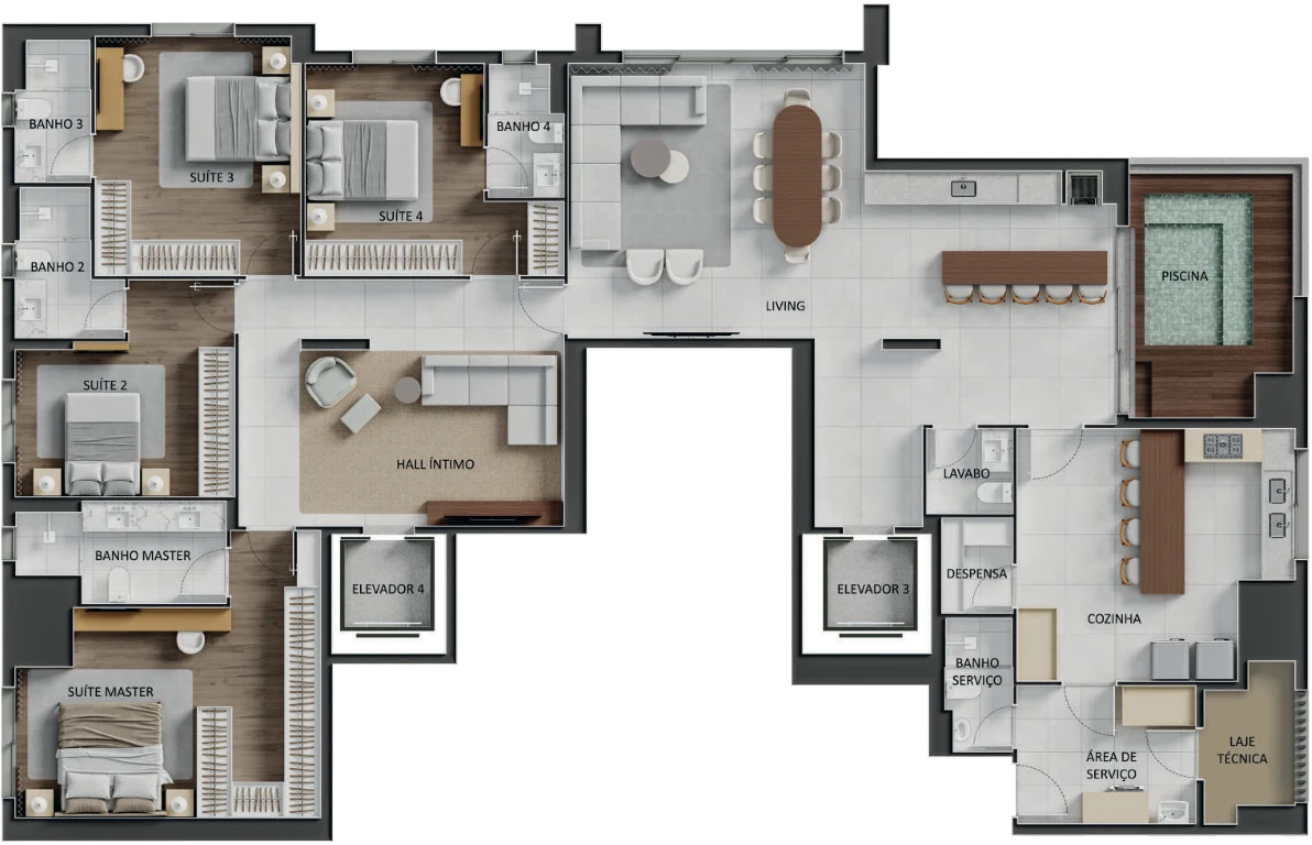 Planta do empreendimento