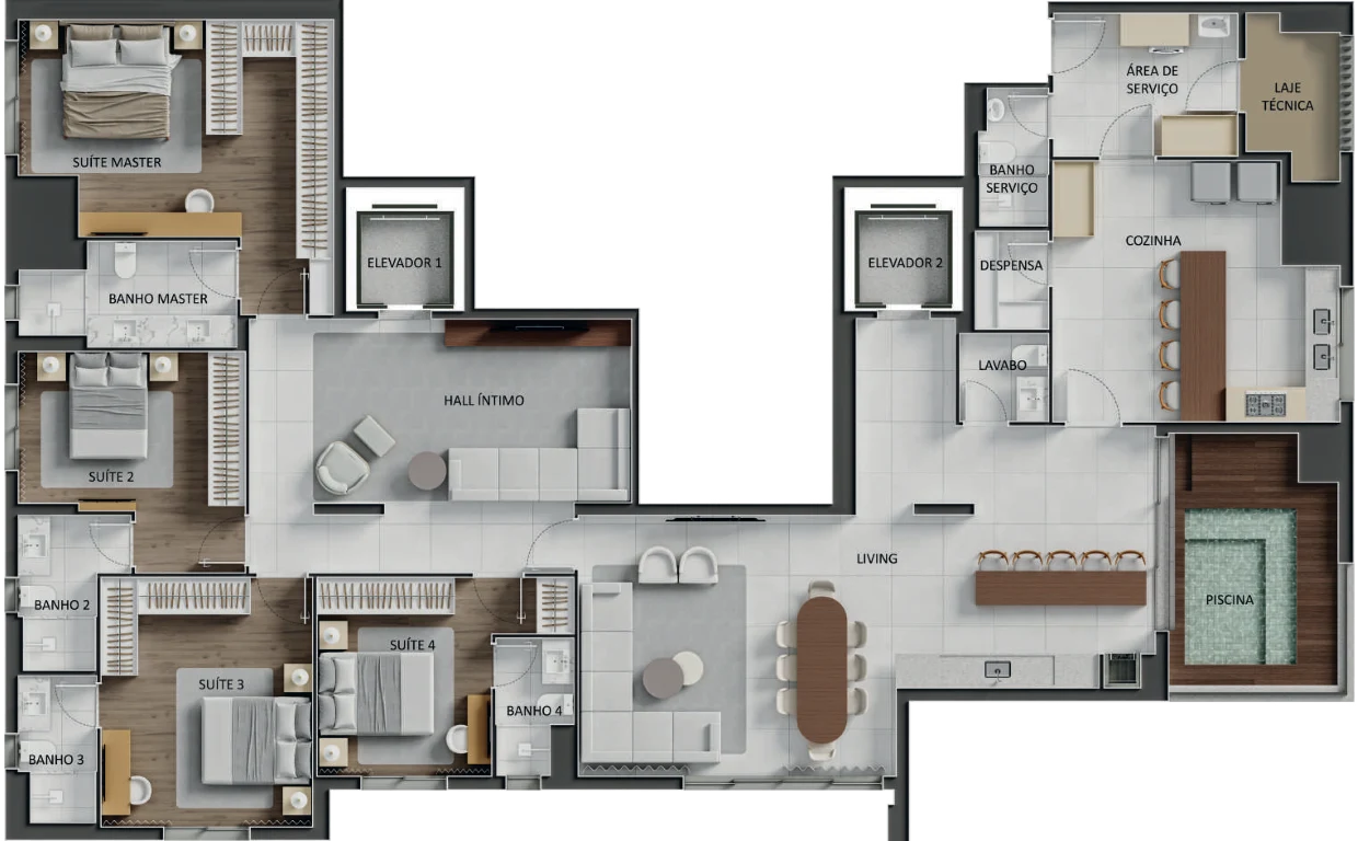 Planta do empreendimento