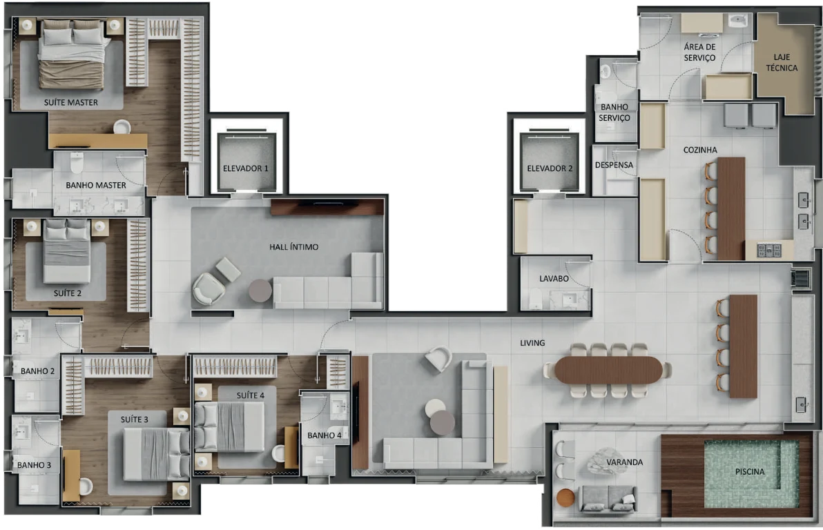 Planta do empreendimento