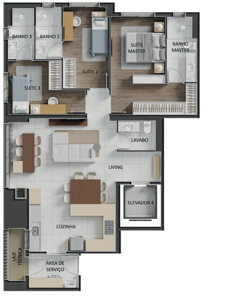 Planta do empreendimento