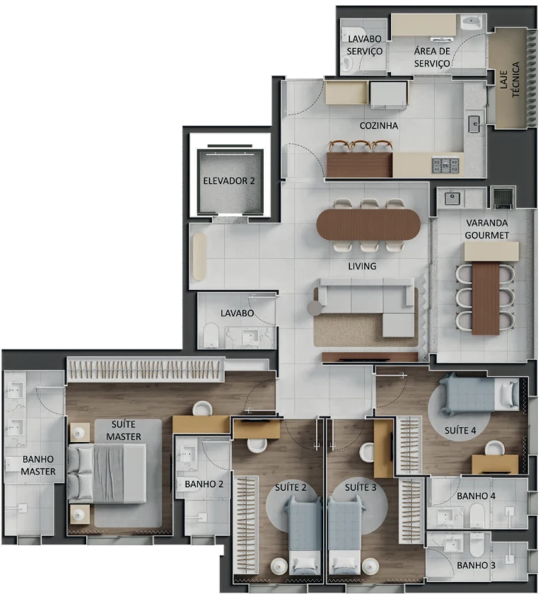Planta do empreendimento