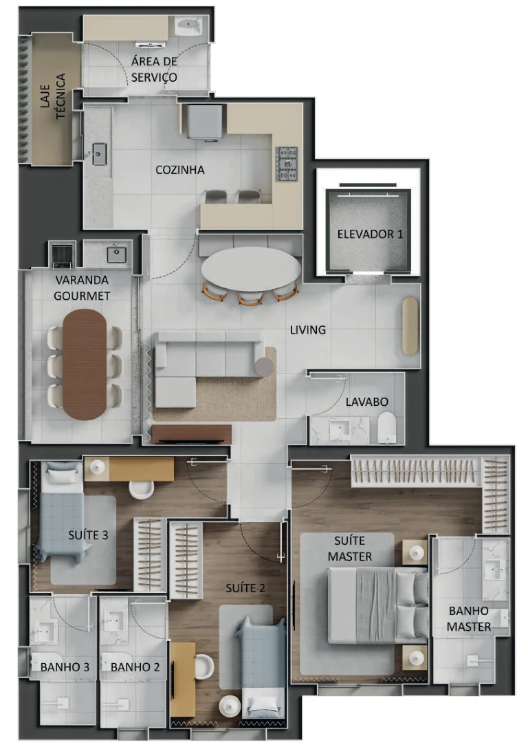 Planta do empreendimento