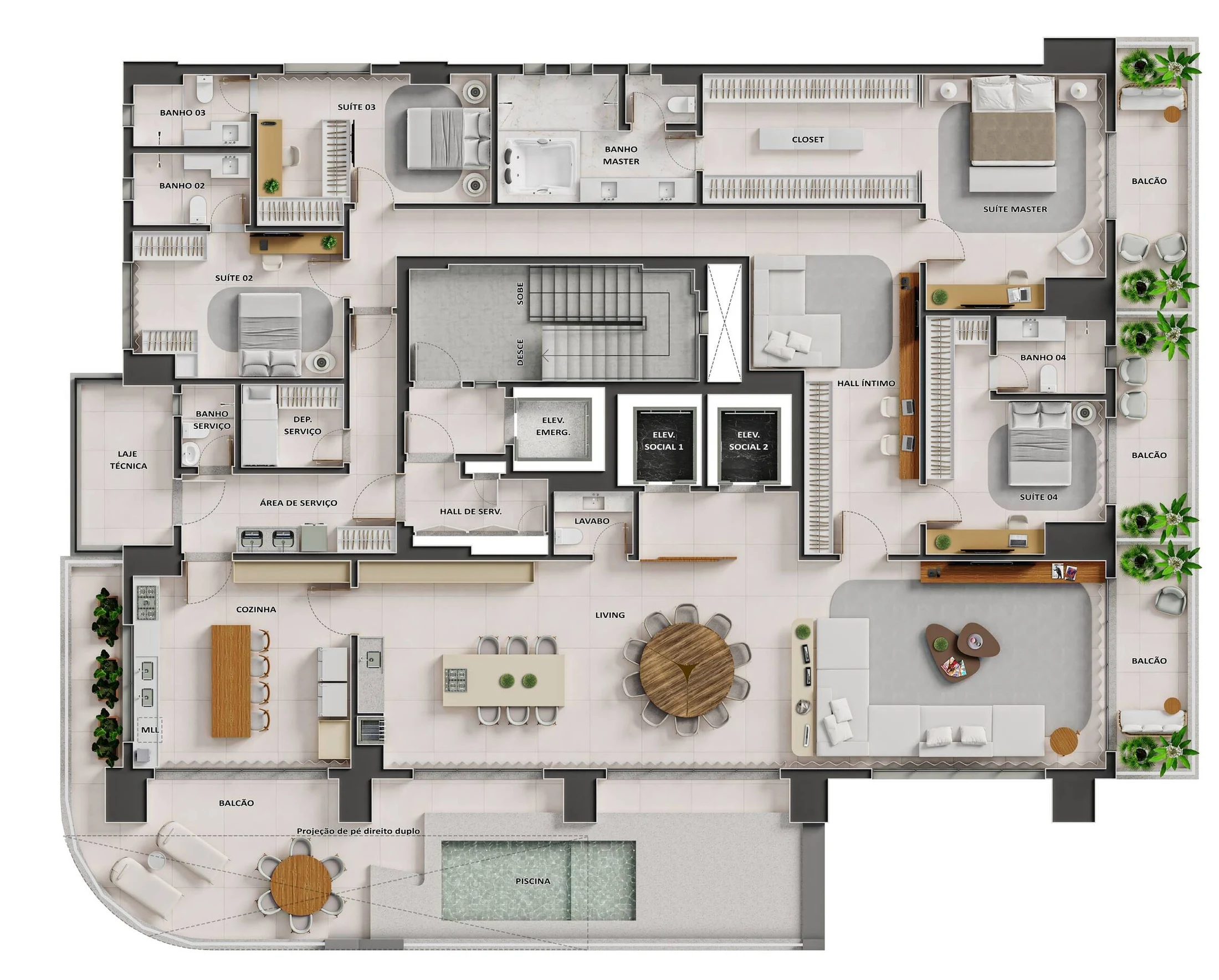 Planta do empreendimento