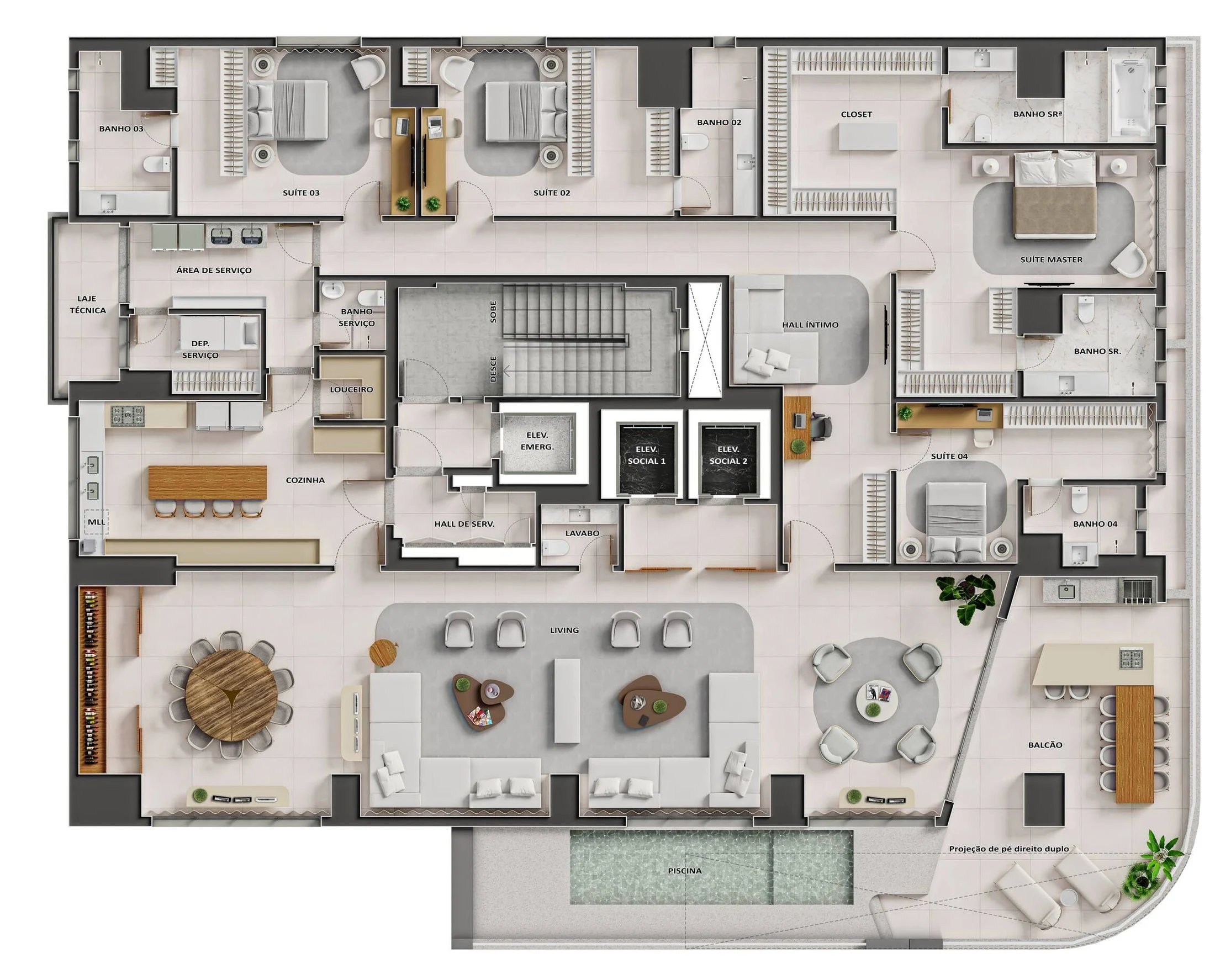 Planta do empreendimento