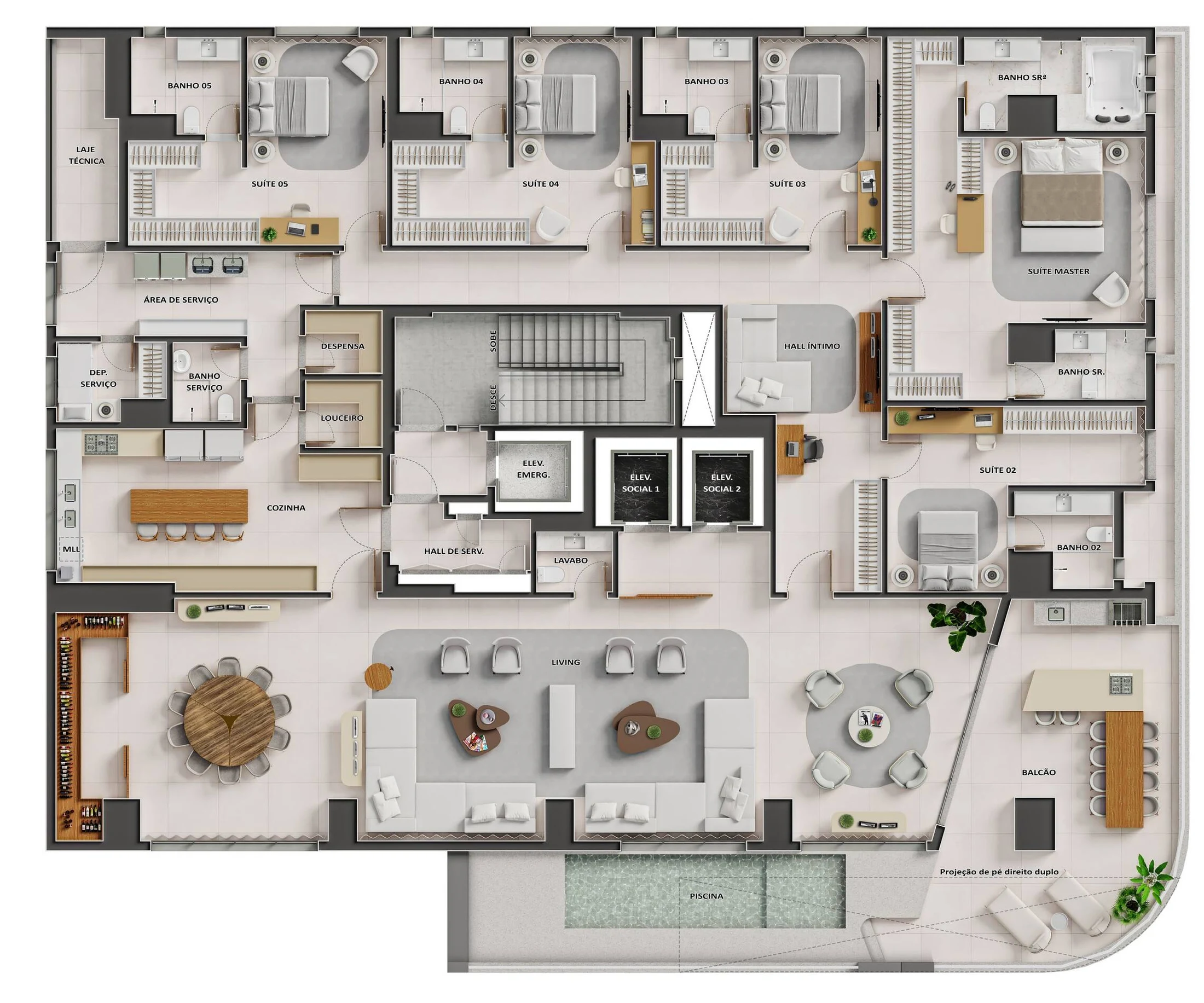 Planta do empreendimento