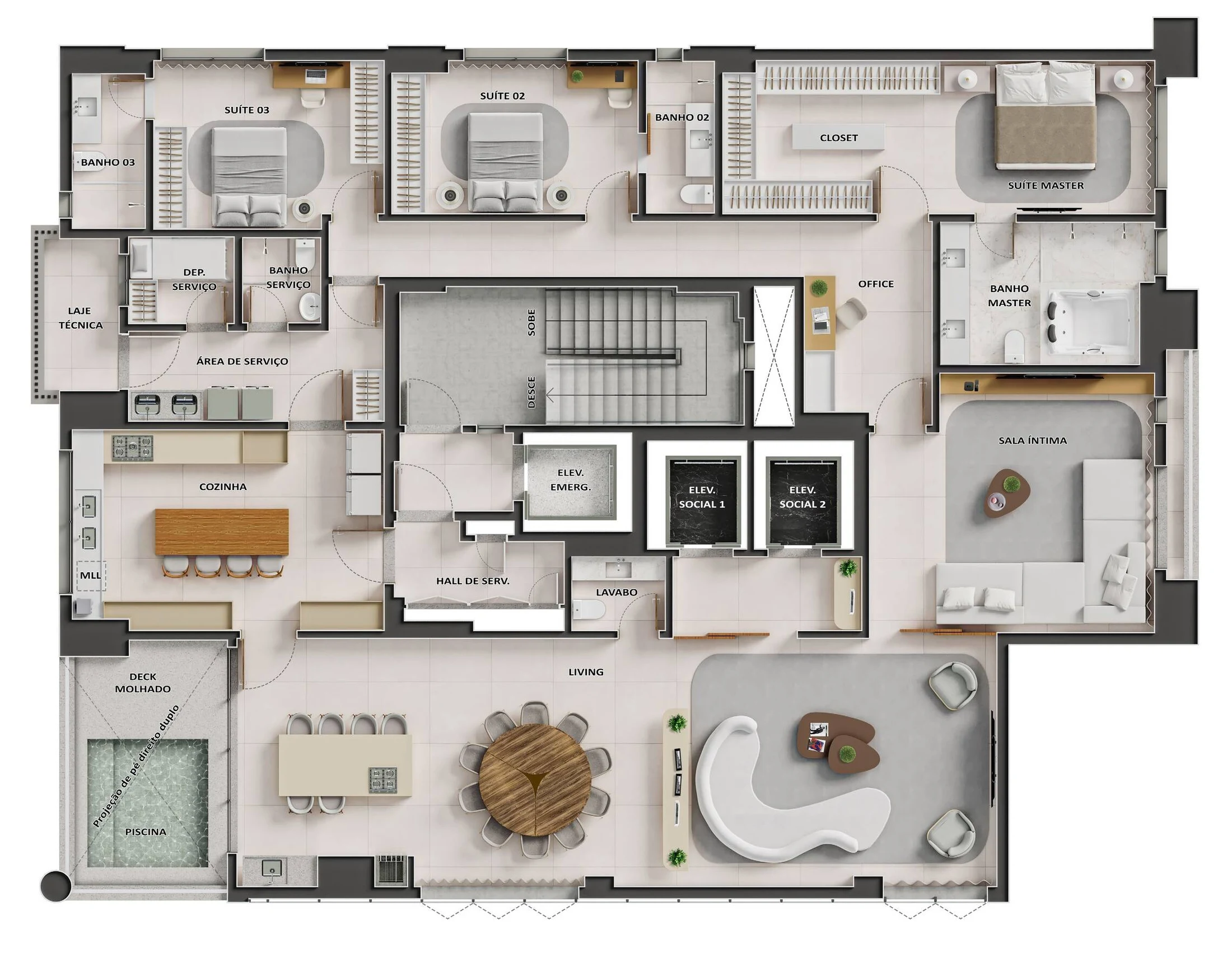 Planta do empreendimento