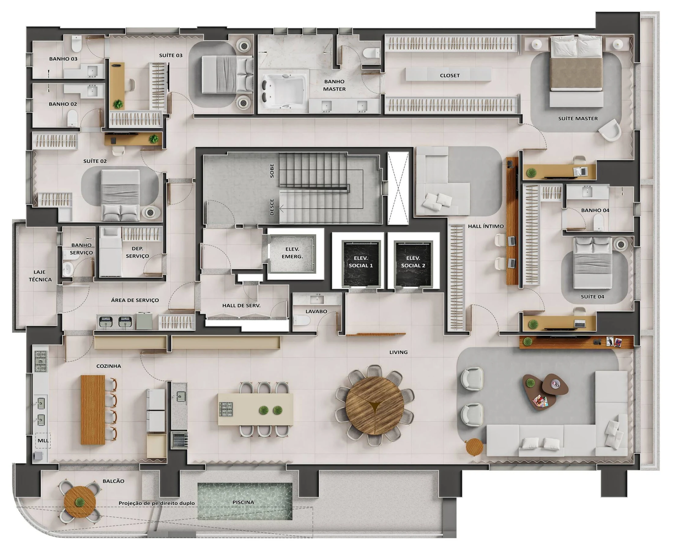 Planta do empreendimento