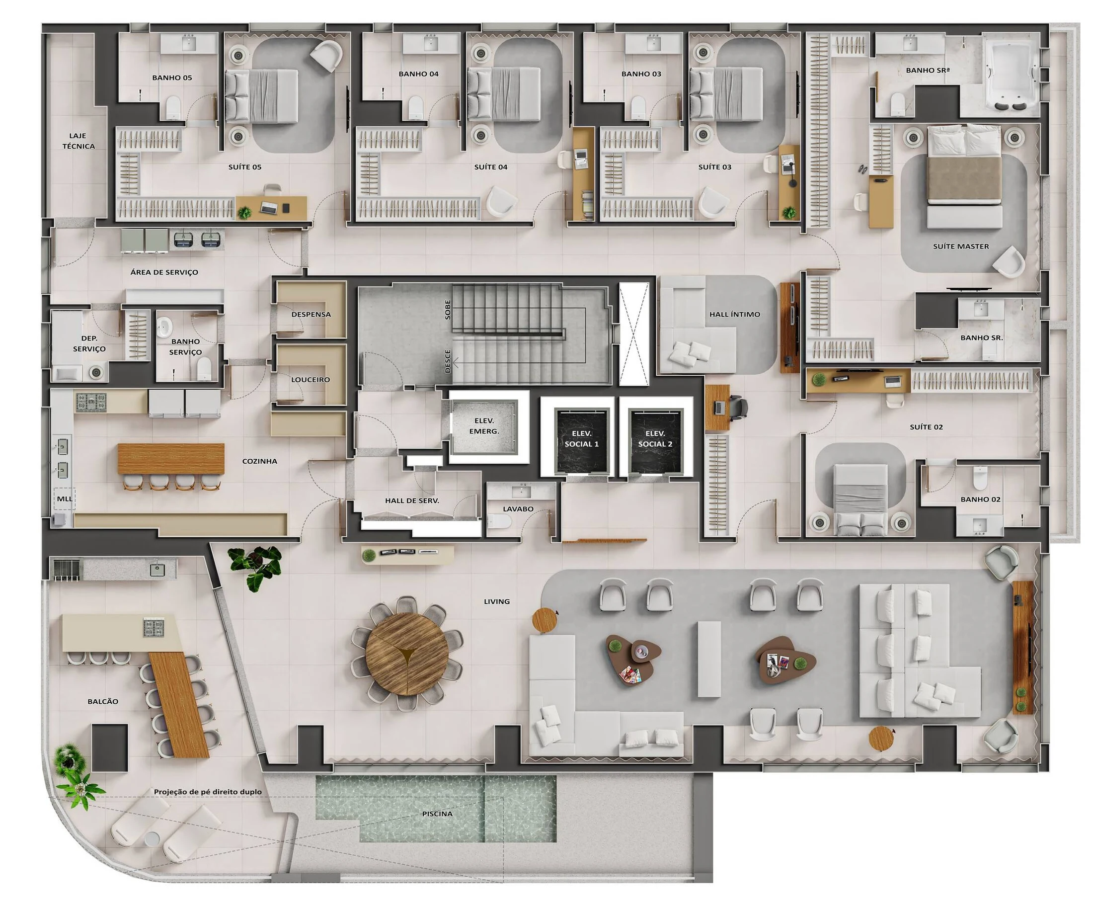 Planta do empreendimento