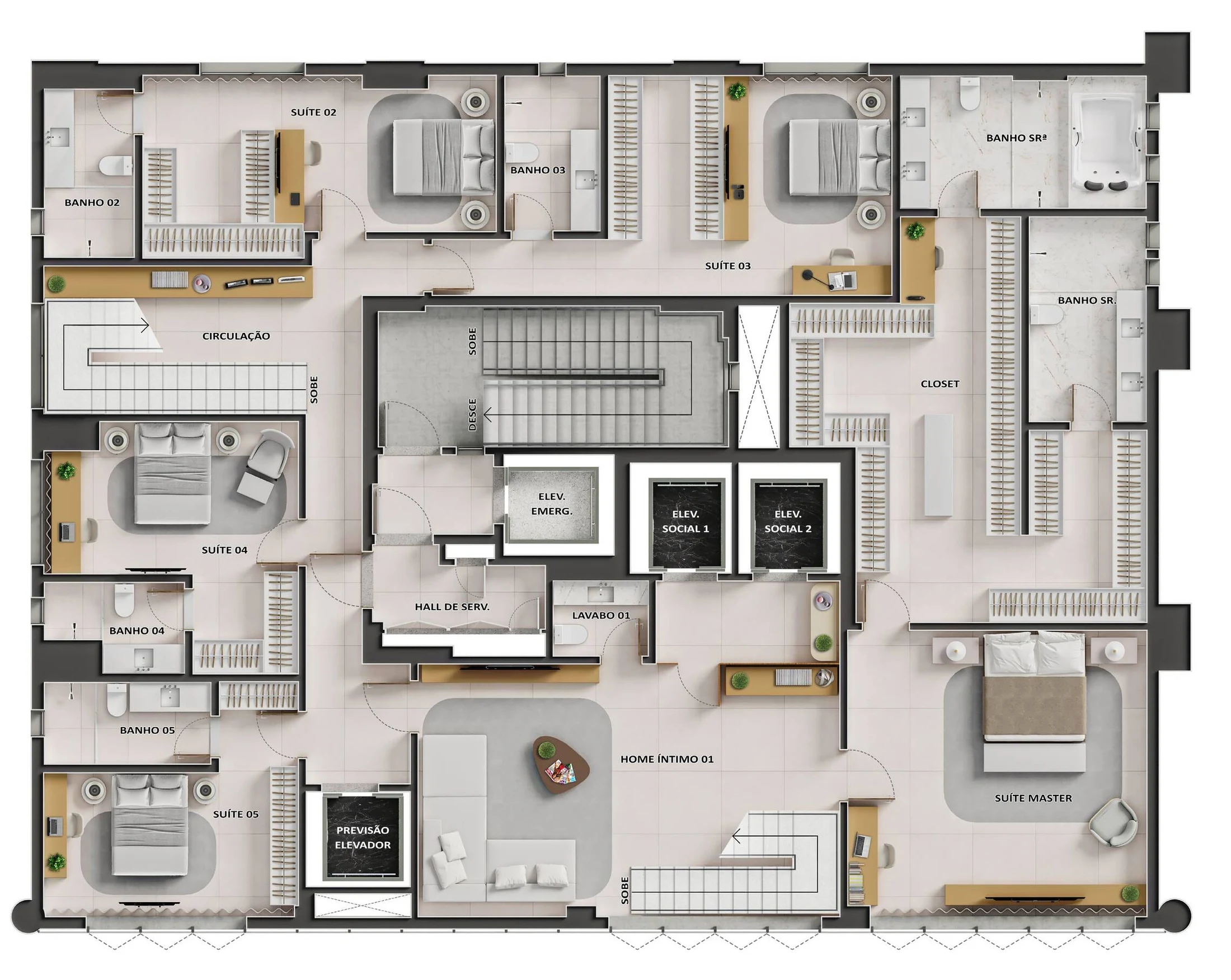 Planta do empreendimento