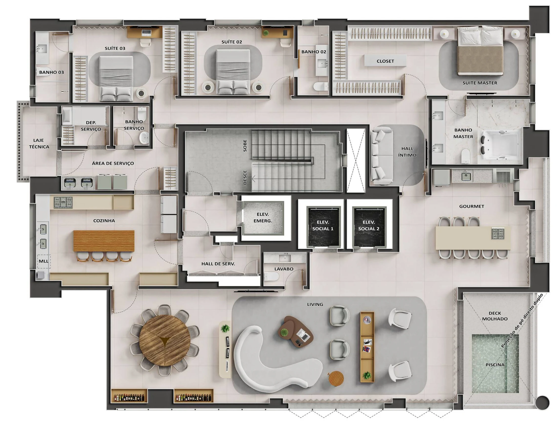 Planta do empreendimento
