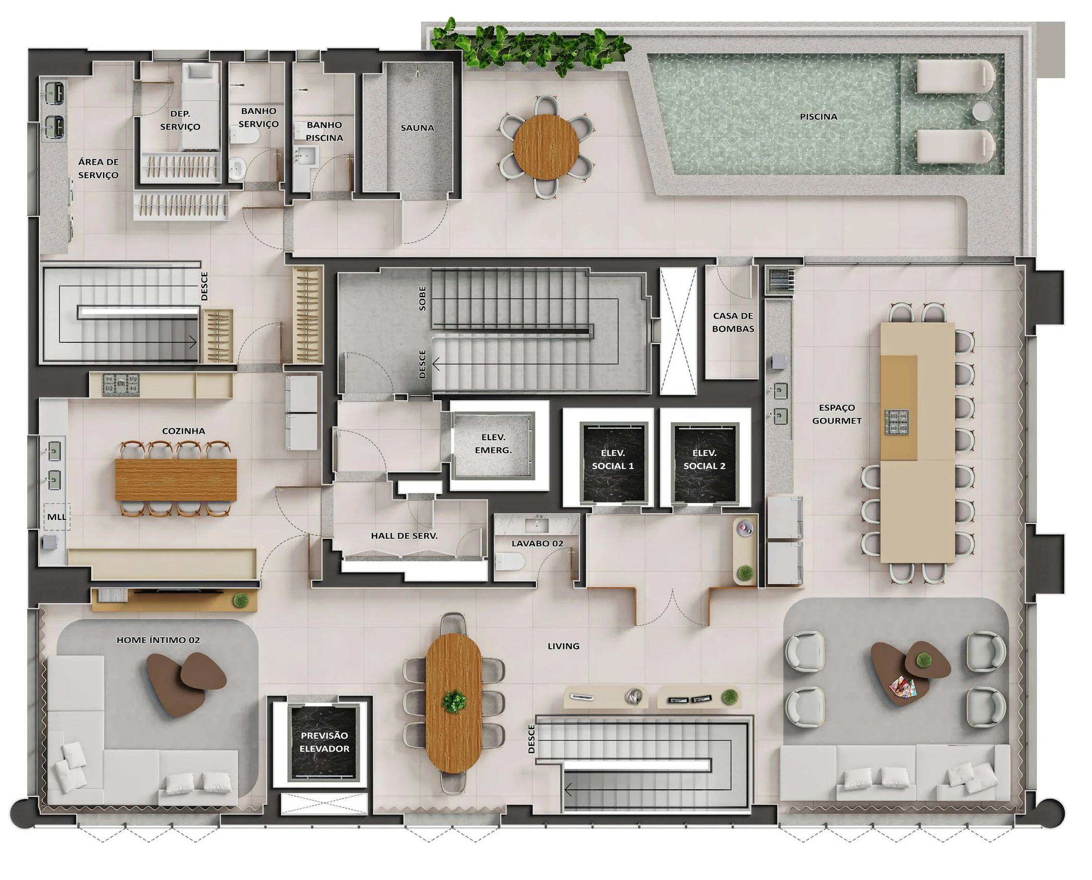 Planta do empreendimento
