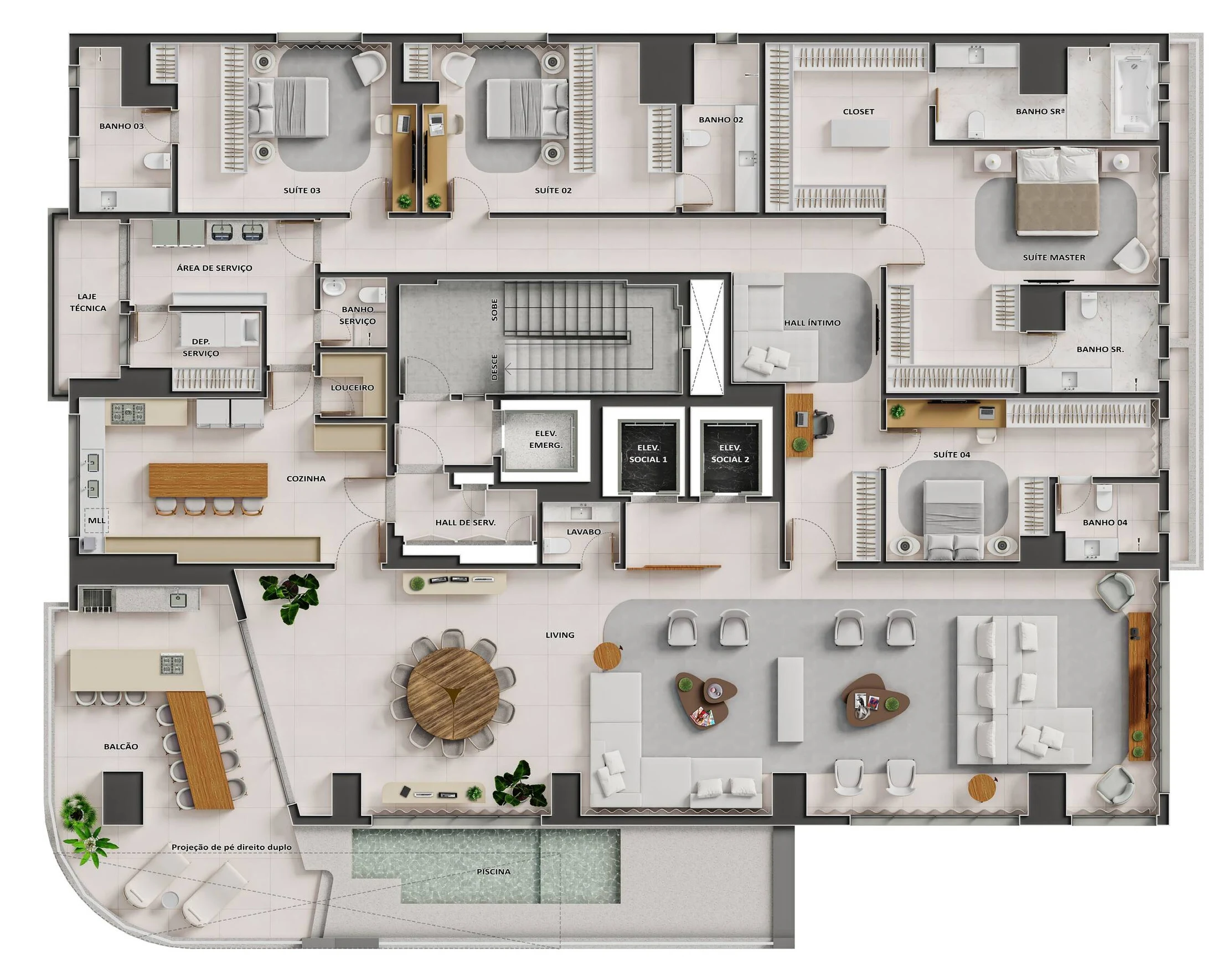 Planta do empreendimento