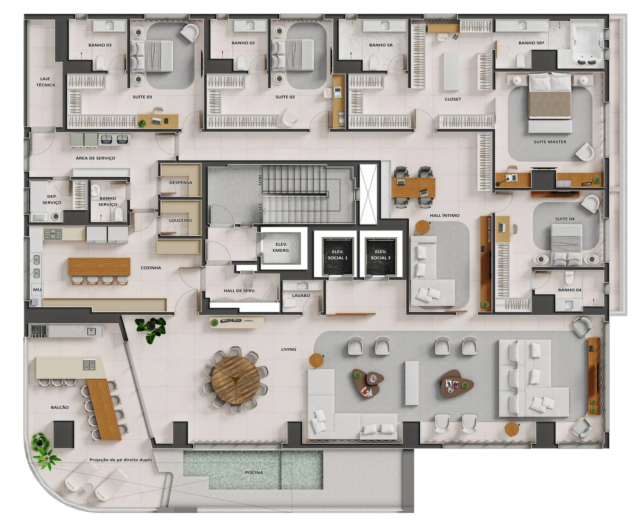 Planta do empreendimento