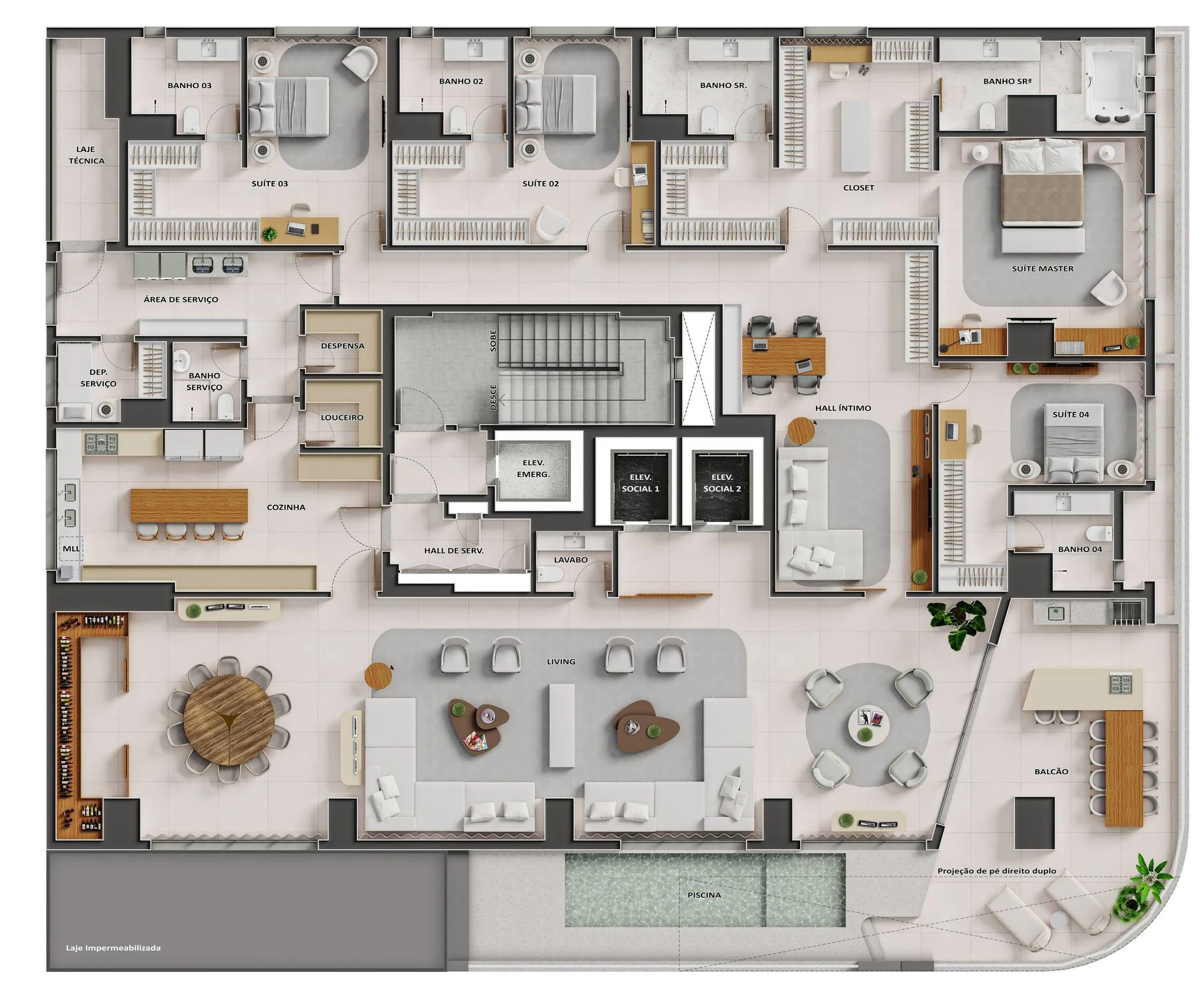 Planta do empreendimento