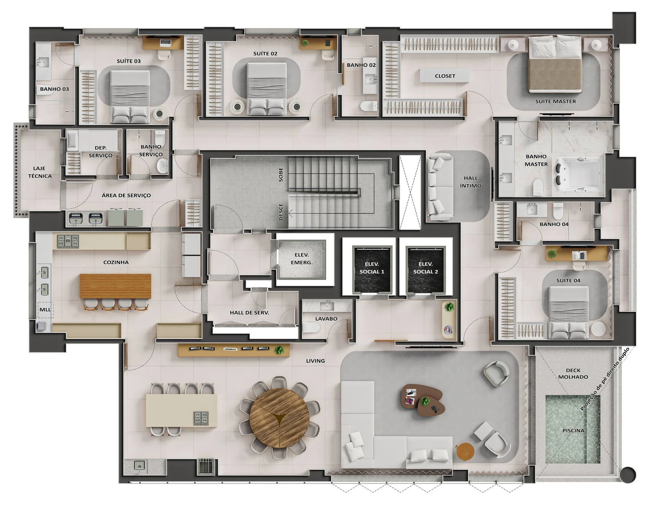 Planta do empreendimento