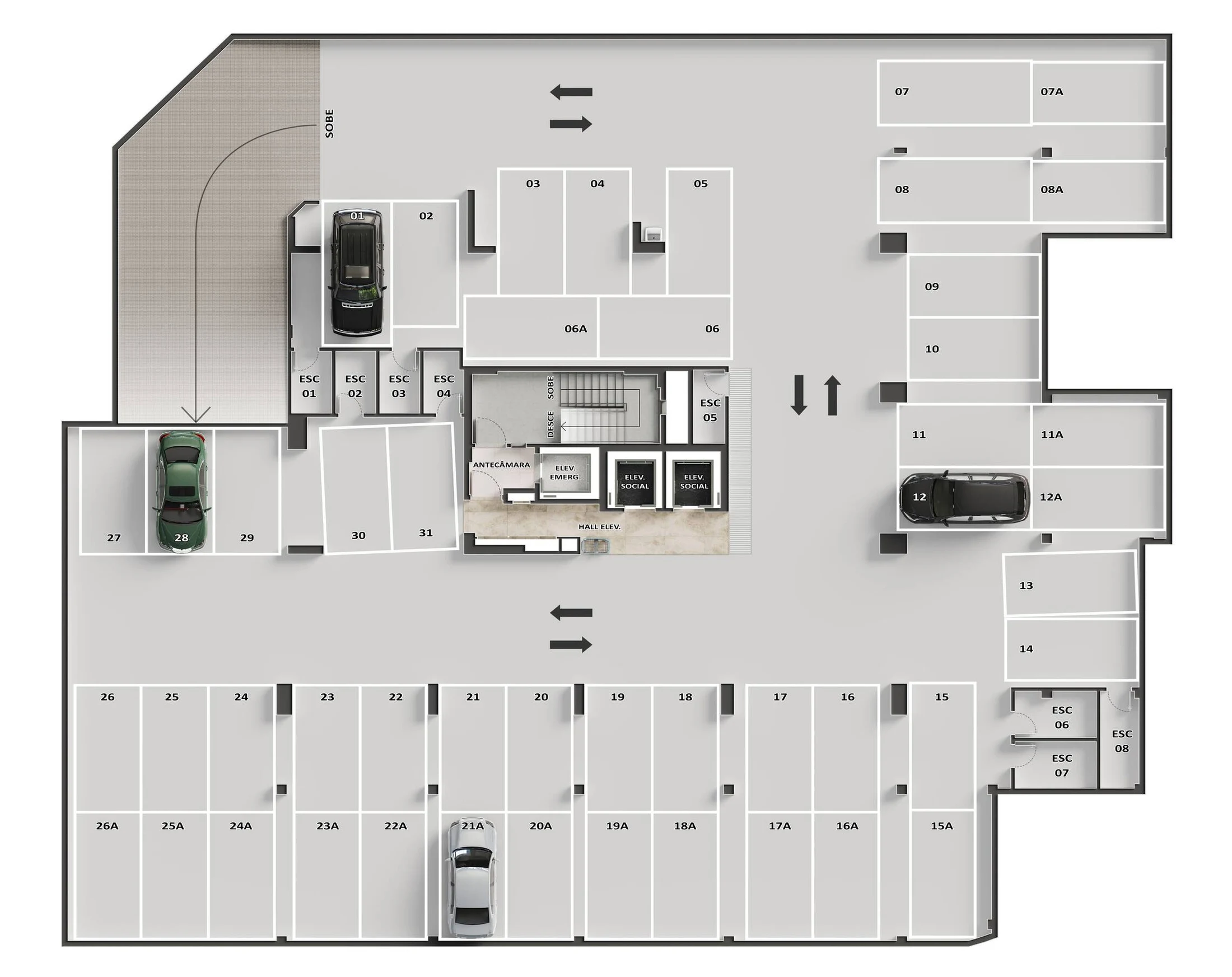 Planta do empreendimento